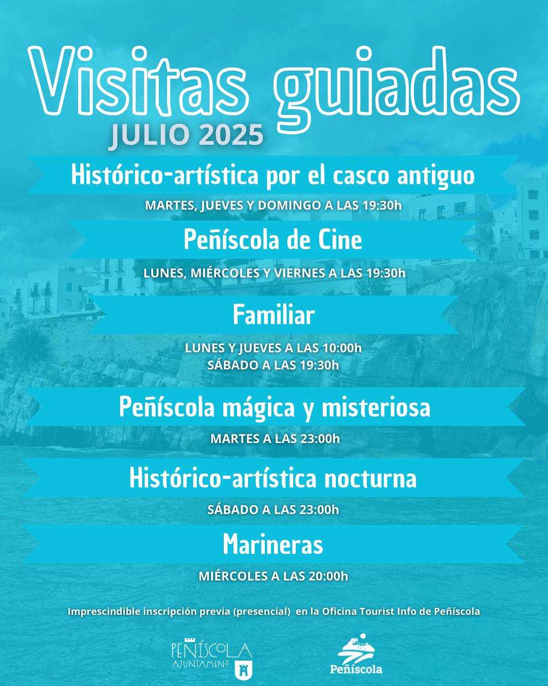 Agenda estiu Peníscola