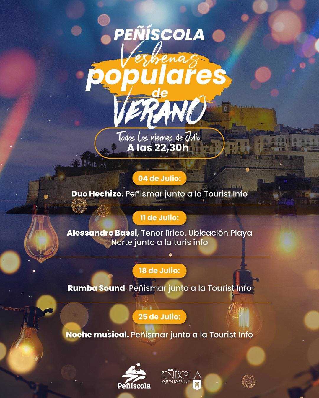 Agenda verano Peñíscola