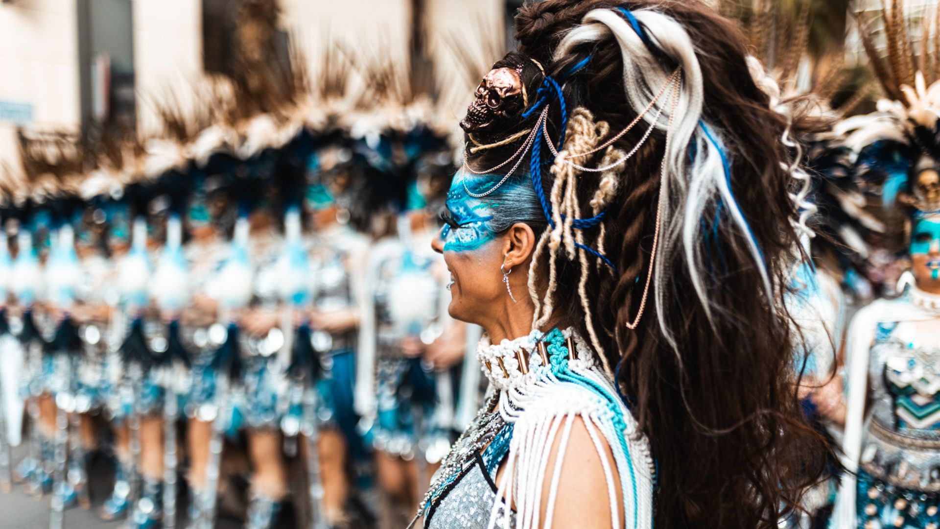 Trobada de Moros i Cristians de La Costera a Vallada