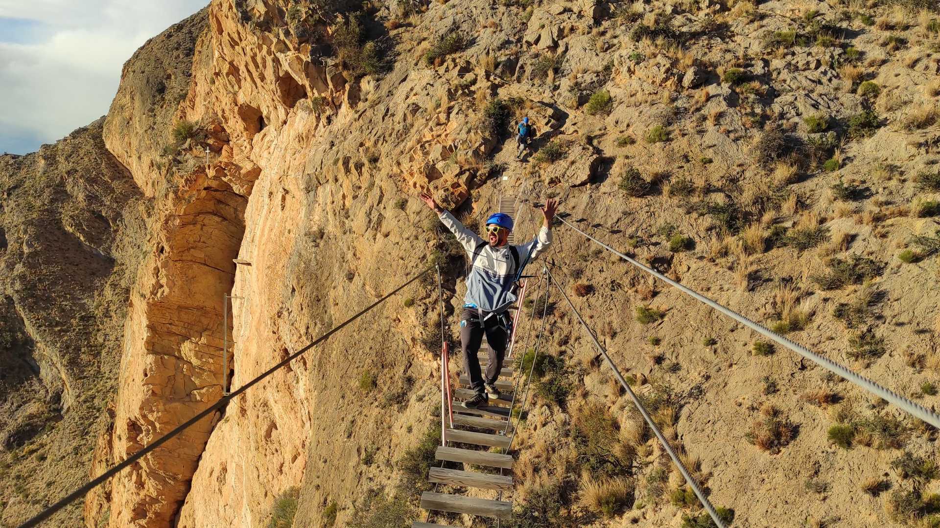 VIA FERRATA REDOVÁN TRAMO DEPORTIVO