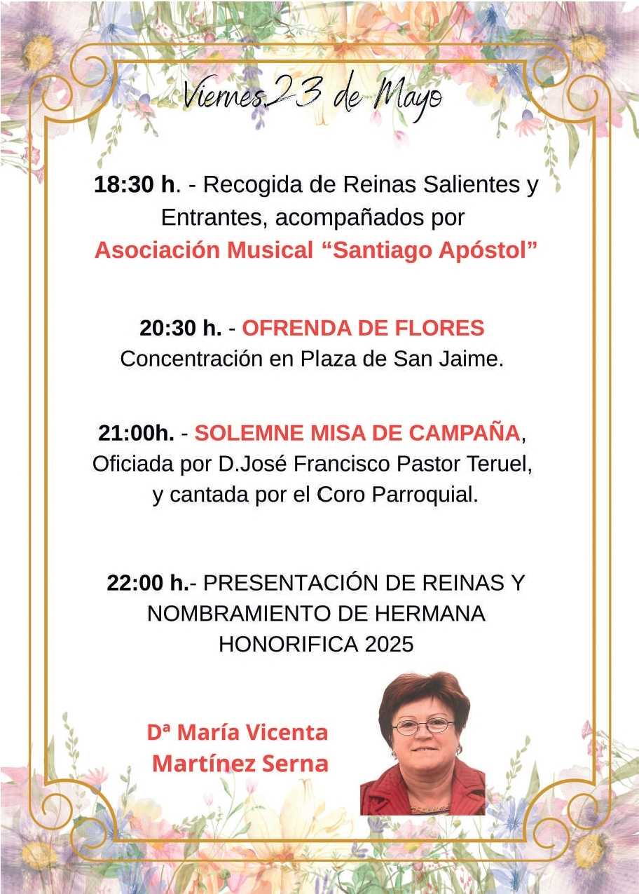 PROGRAMA FIESTAS SAN JAIME 2025