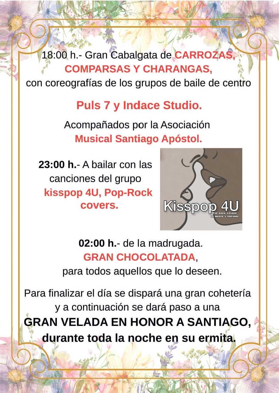 PROGRAMA FIESTAS SAN JAIME 2025