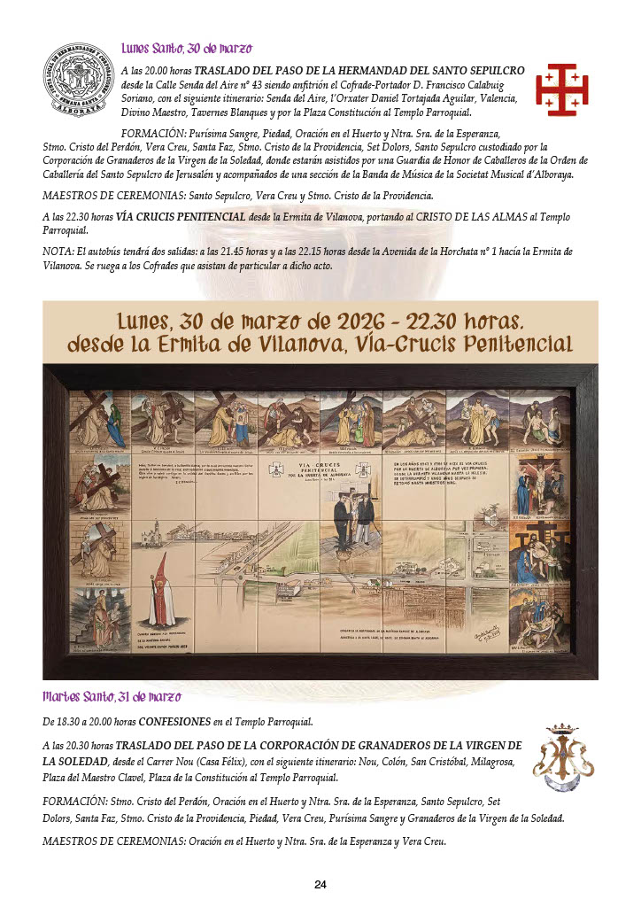 Semana Santa de Alboraya 2026