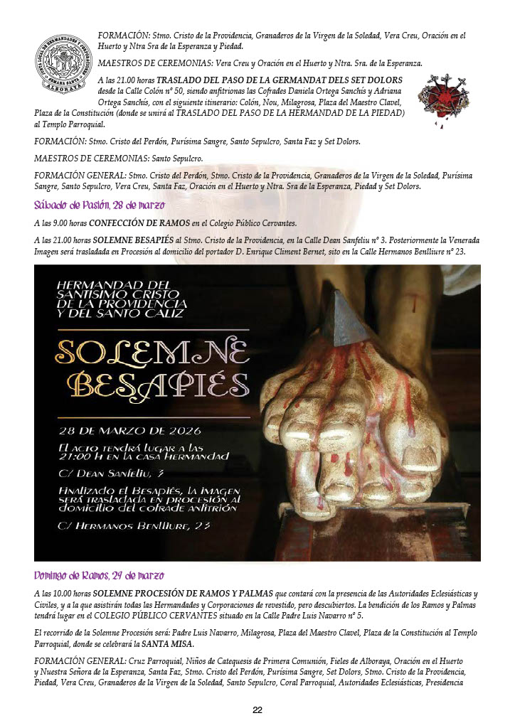 Semana Santa de Alboraya 2026