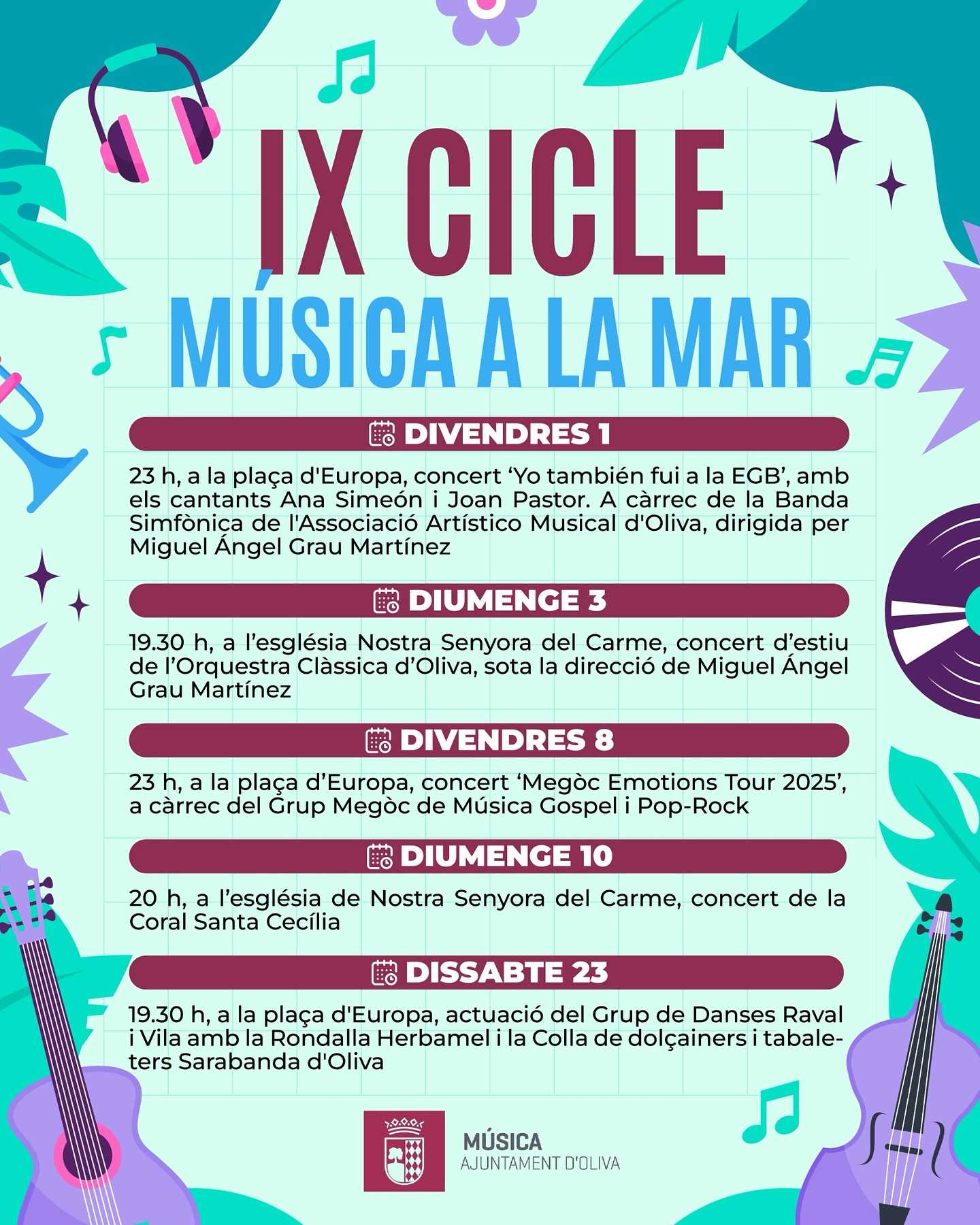 IX Cicle Música a la Mar