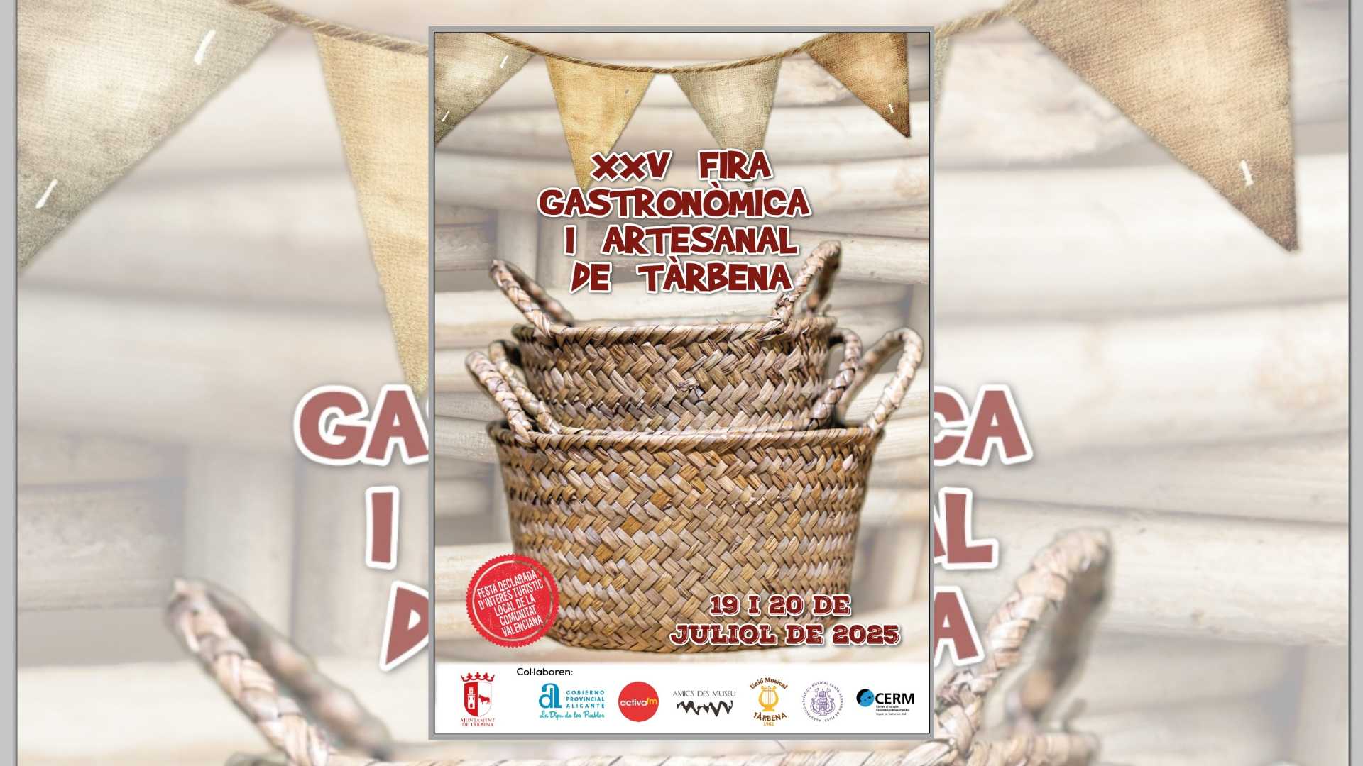 FIRA GASTRONÒMICA I ARTESANAL DE TÀRBENA