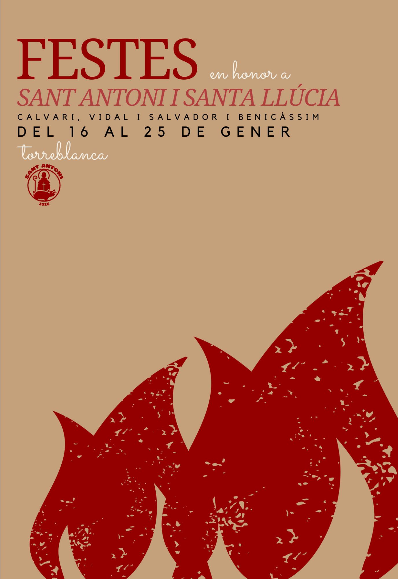 FIESTAS SAN ANTONIO Y SANTA LUCÍA 2026