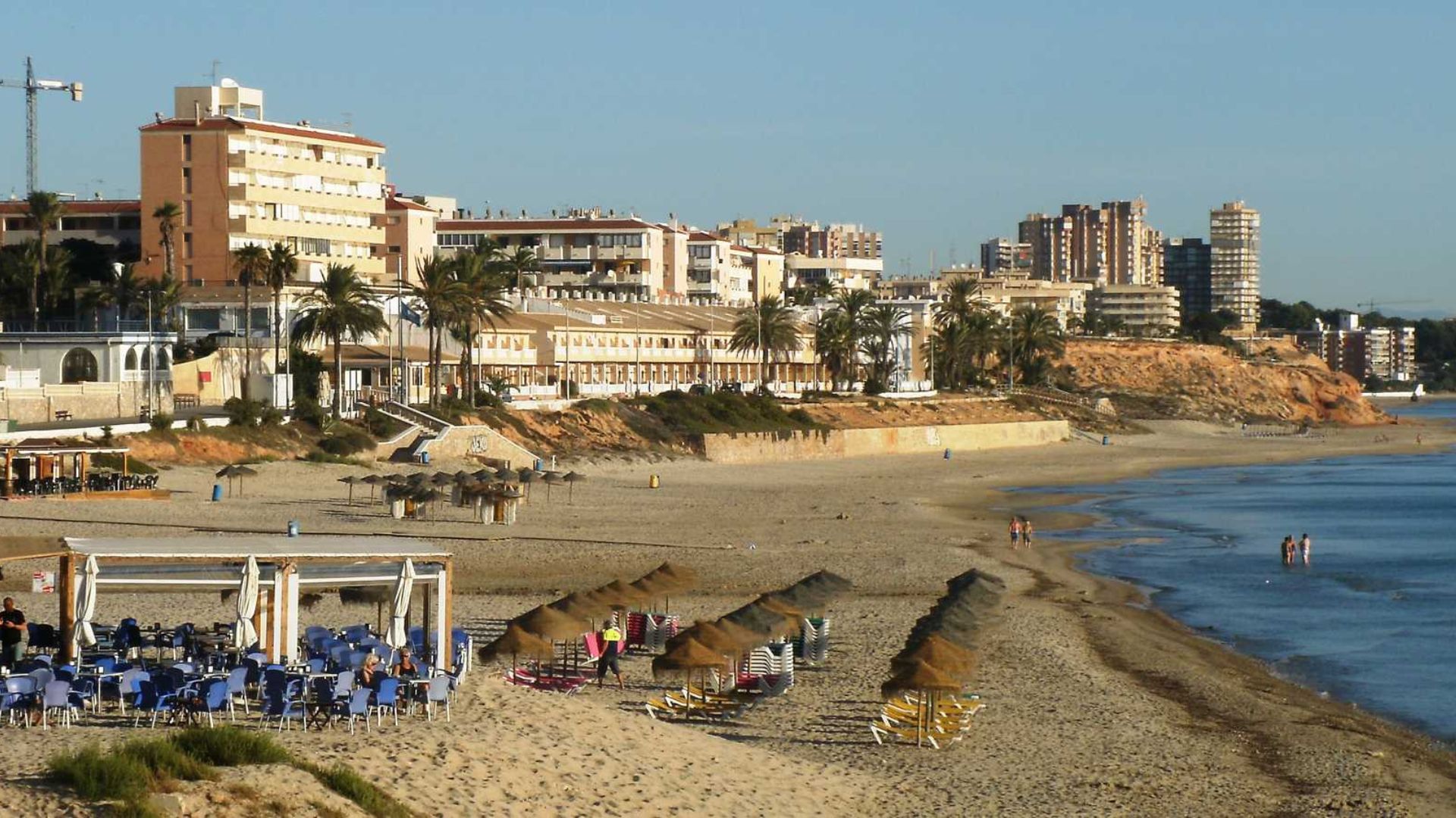 plage d’El rio pilar de la horadada, 