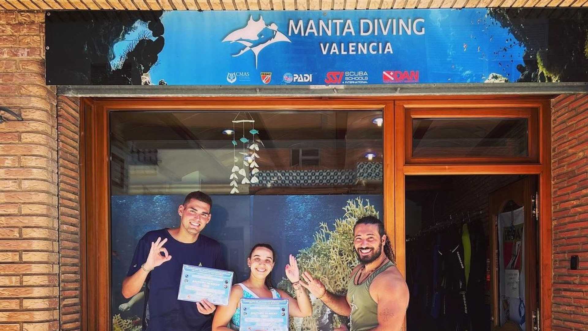 activities manta diving sagunto