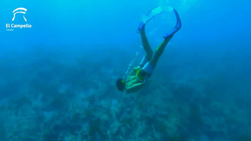 UNDERWATER ROUTES IN EL CAMPELLO