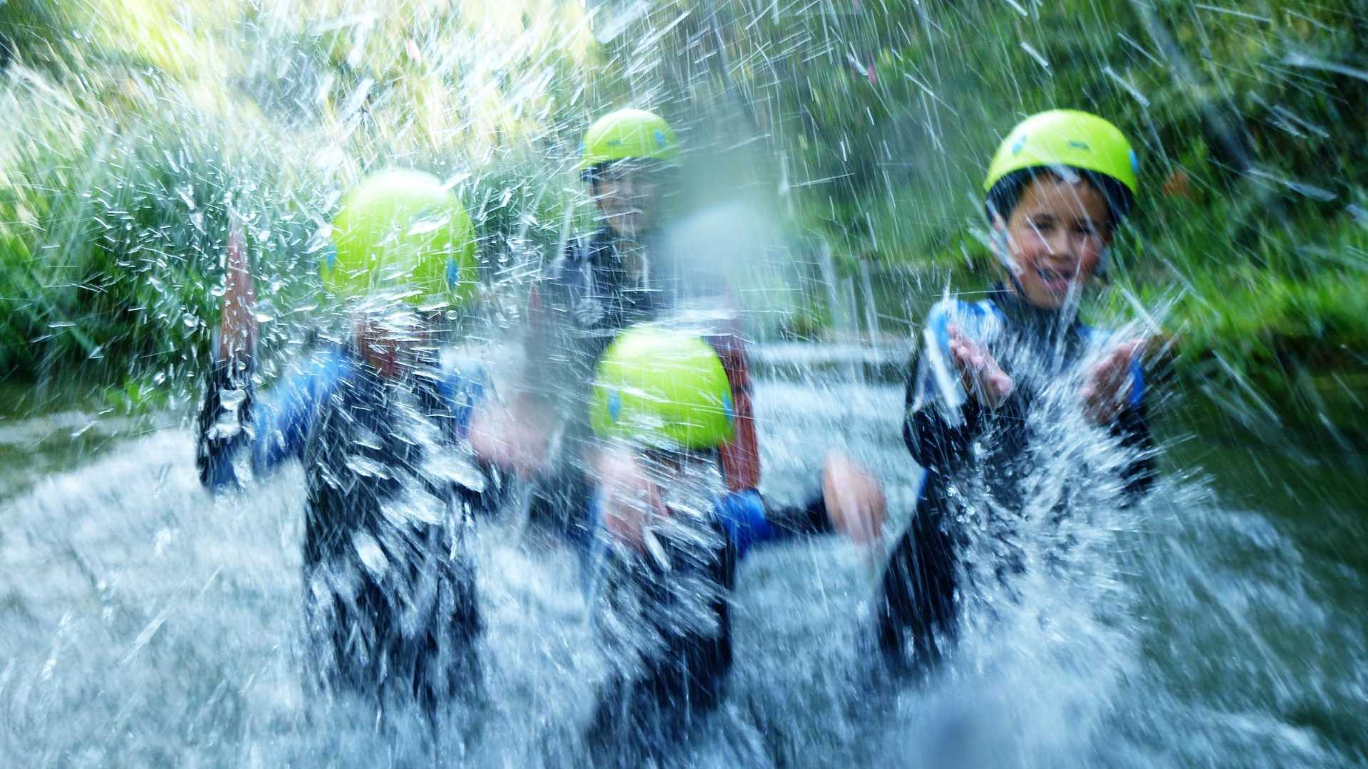 Canyoning am Wasser