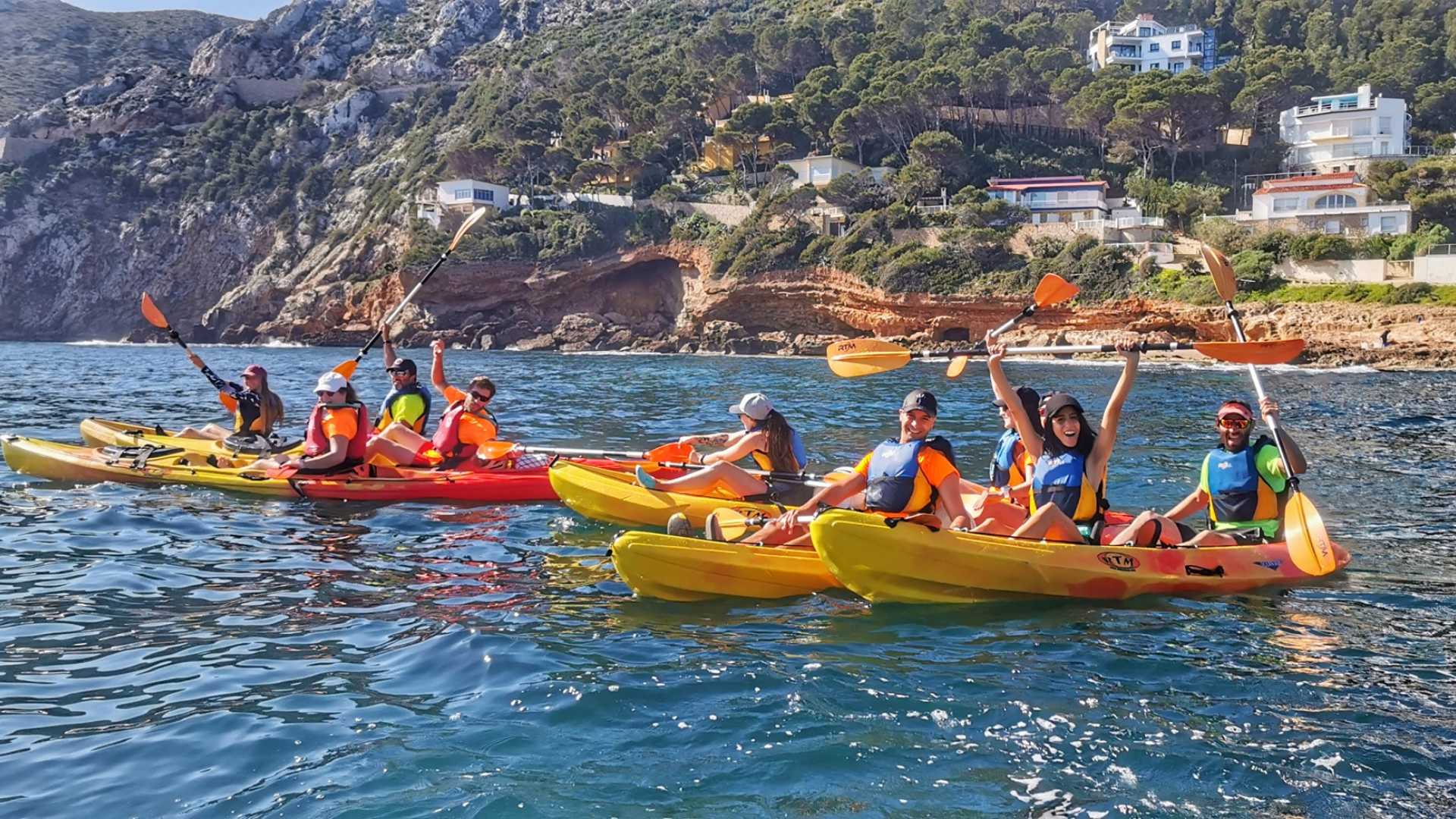 Ruta de la Cova Tallada en kayak