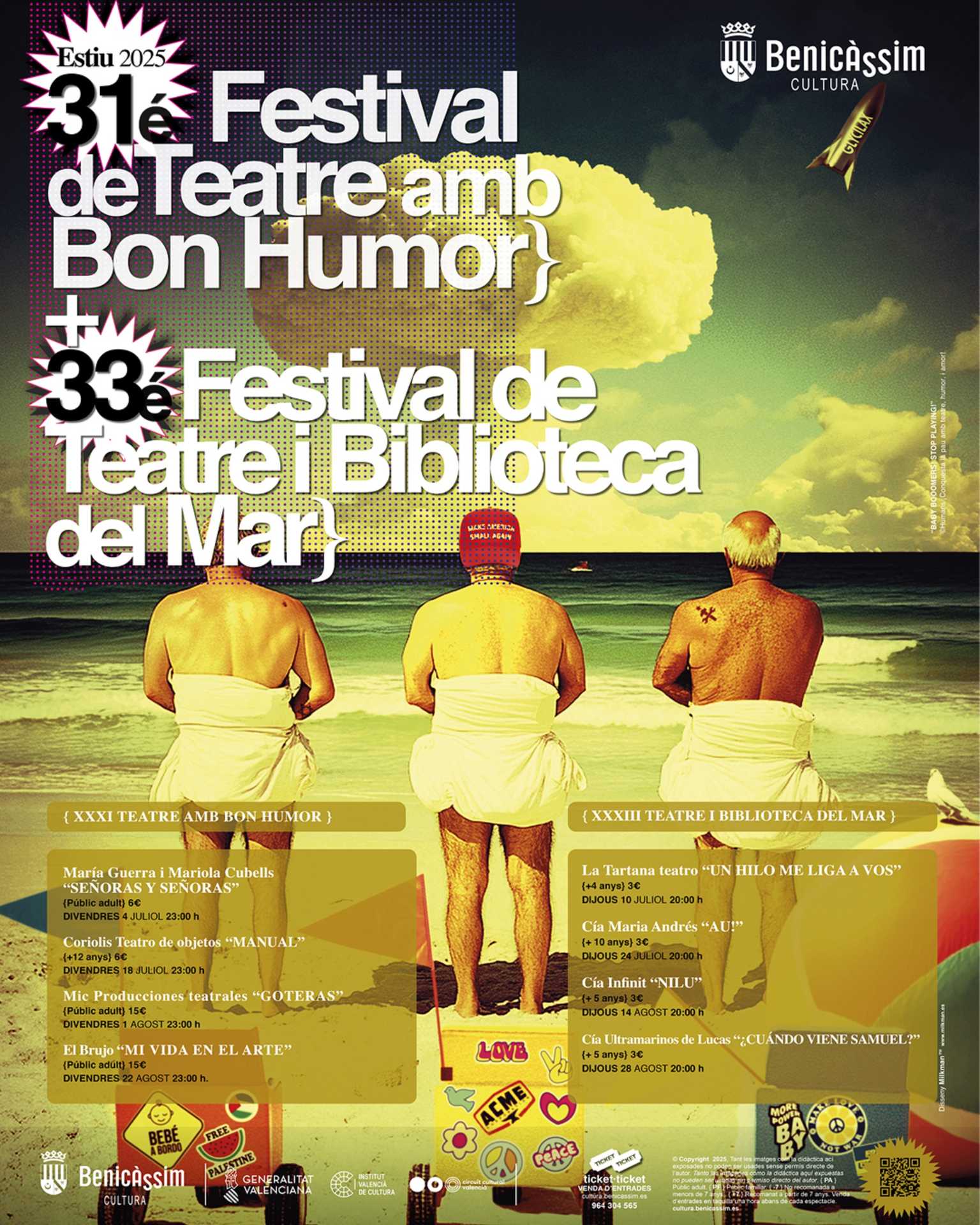 XXXIII FESTIVAL DE TEATRO I BIBLIOTECA DEL MAR 2025