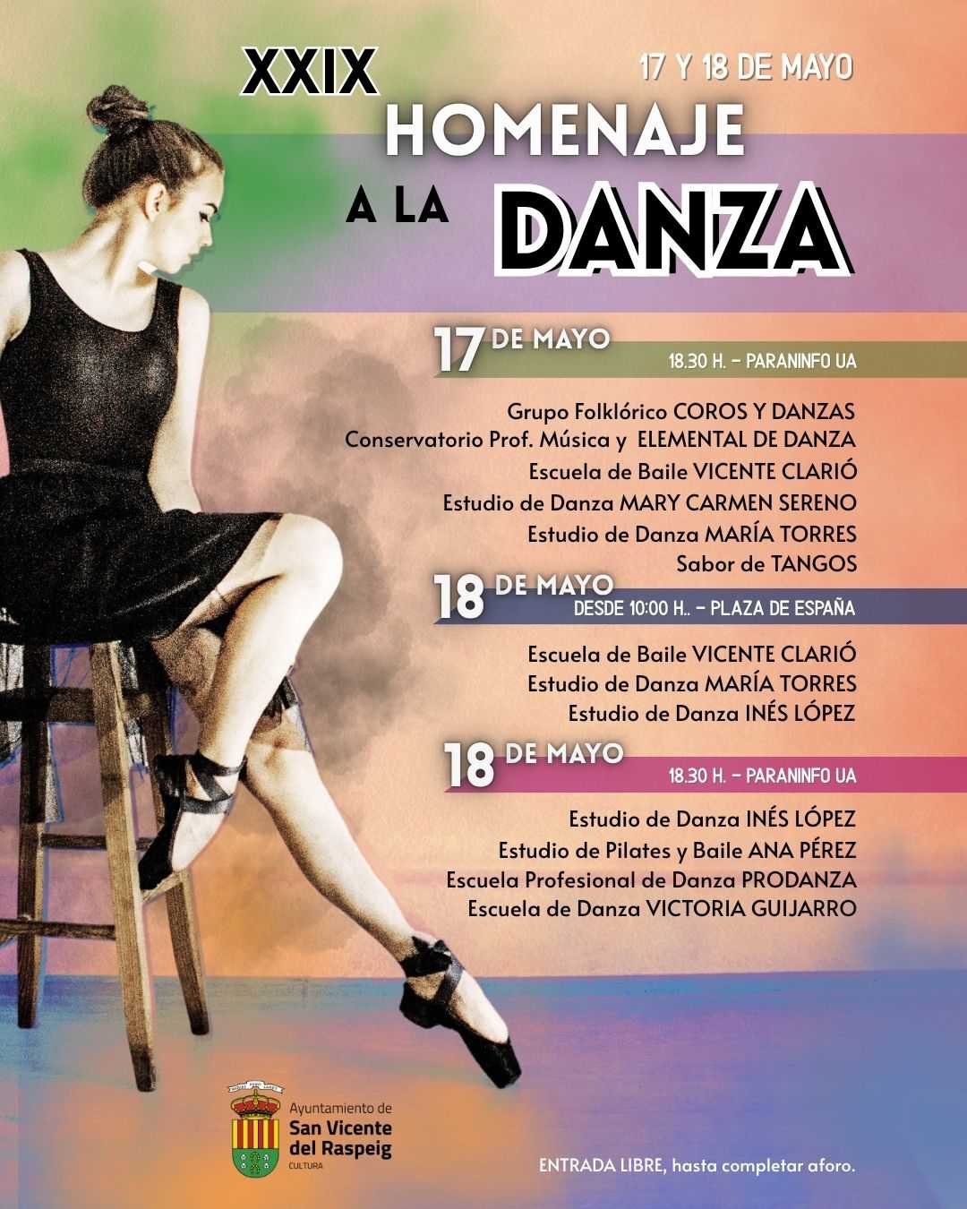 XXIX HOMENAJE A LA DANZA