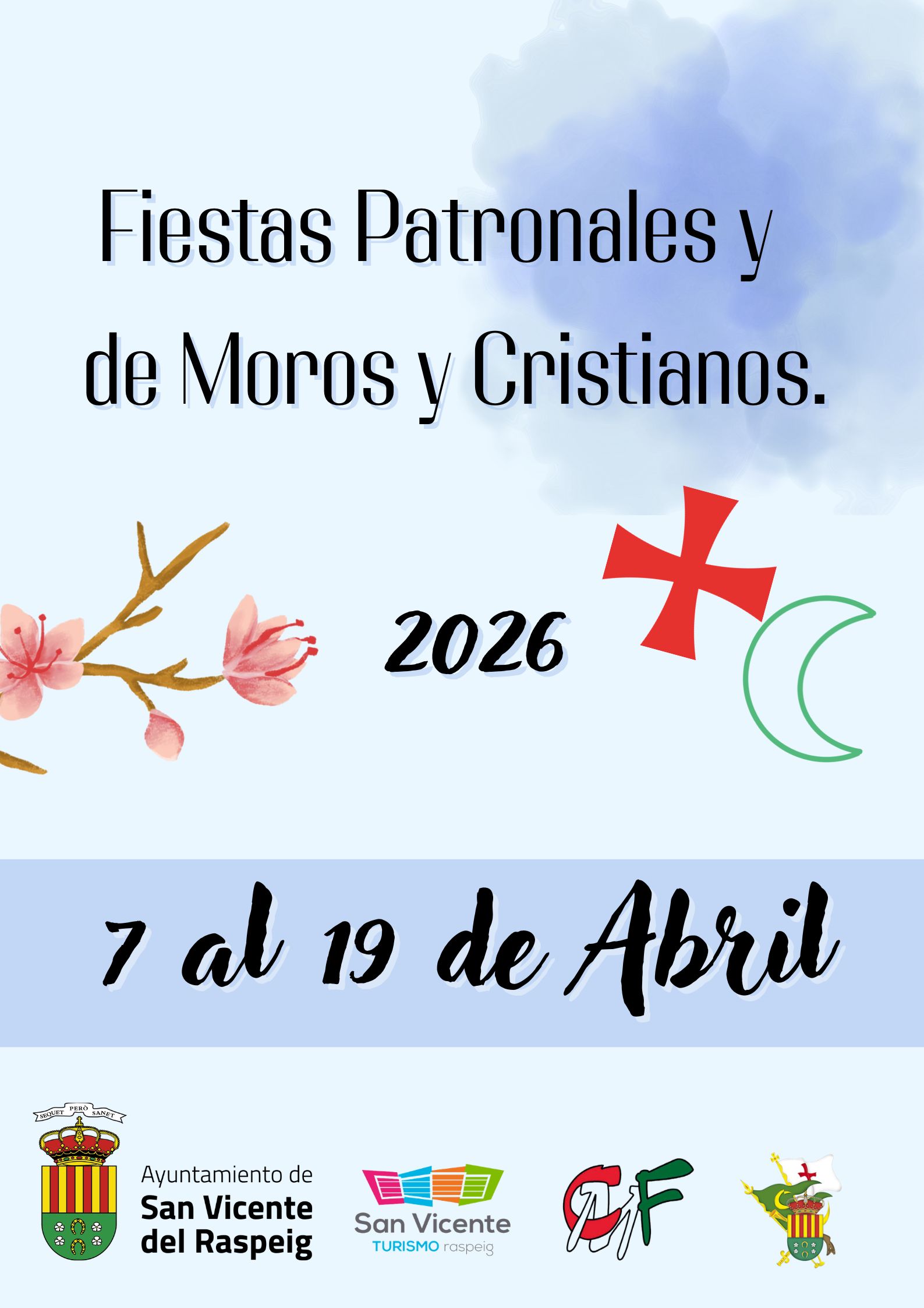 Fiestas Patronales y de Moros y Cristianos en Sant Vicent del Raspeig 2025