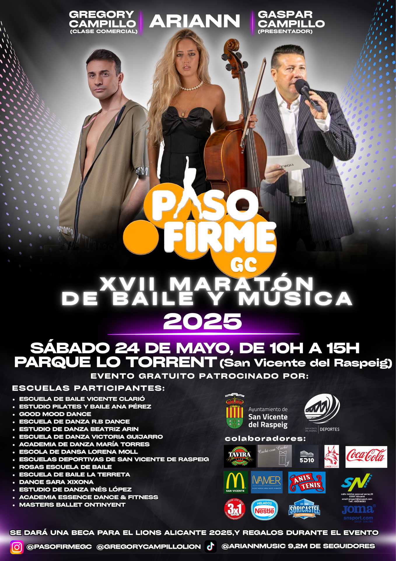 XVII MARATÓN DE BAILE Y MUSICA