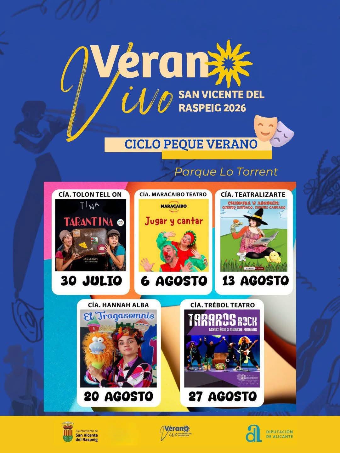 Verano Vivo San Vicente del Raspeig 2026