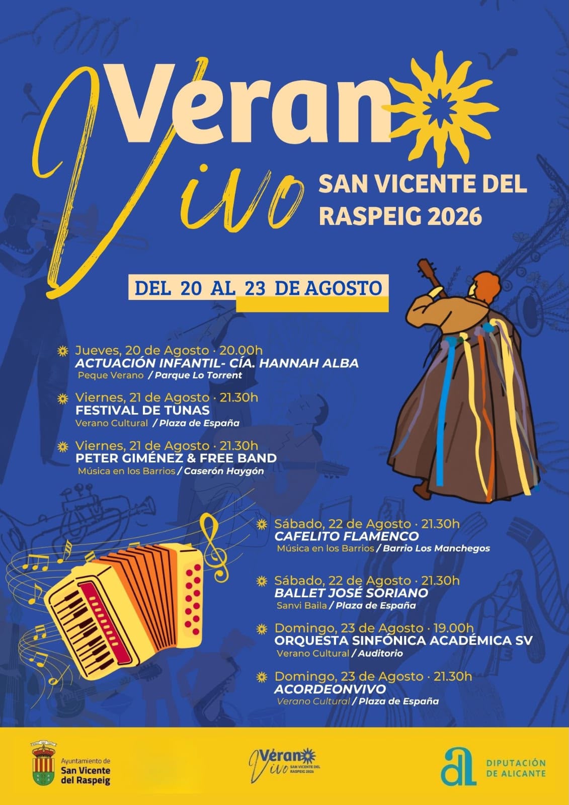 Verano Vivo San Vicente del Raspeig 2026