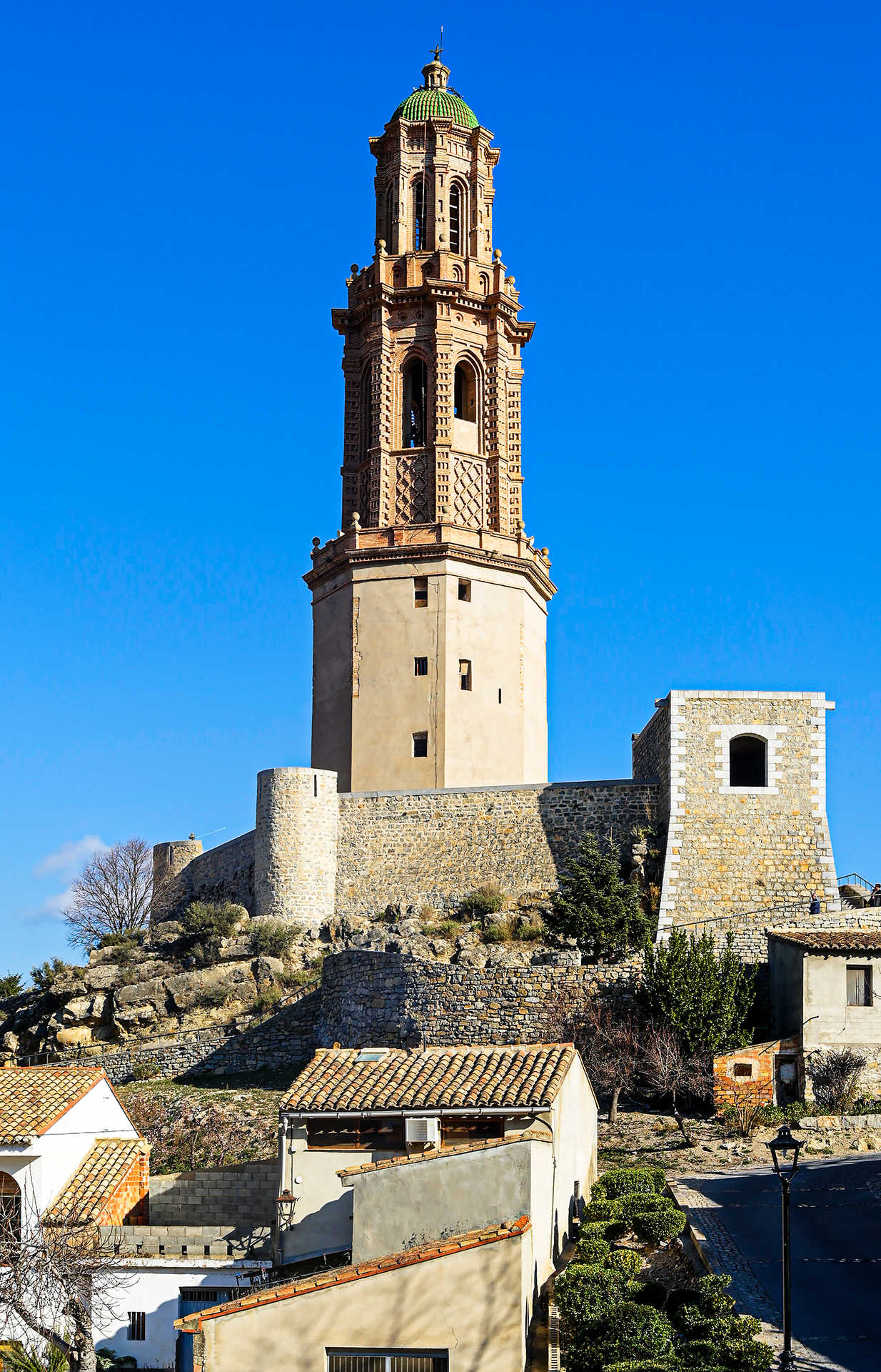 Tour Mudéjar de las Campanas ou de la Alcudia à Jérica