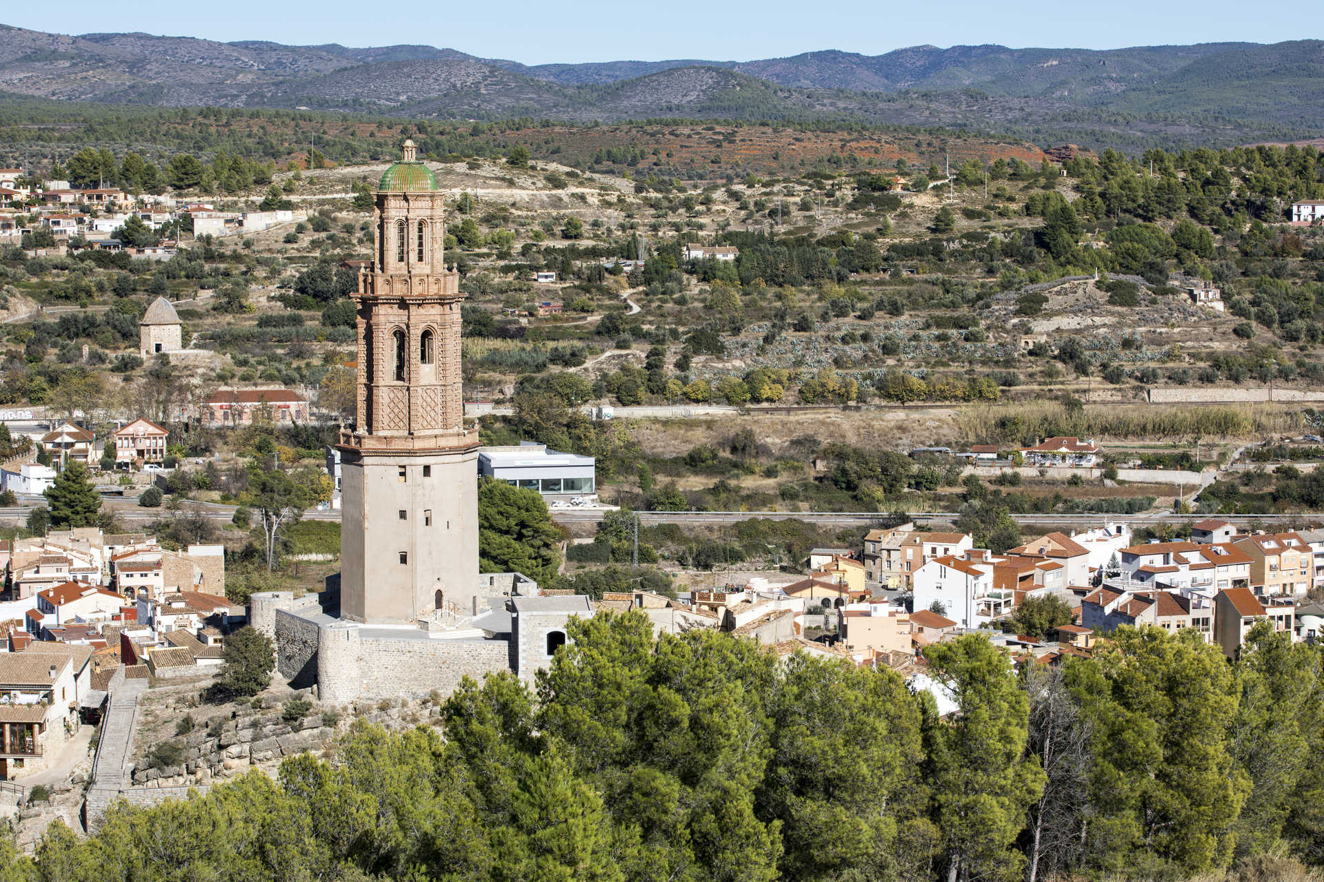 Tour Mudéjar de las Campanas ou de la Alcudia à Jérica