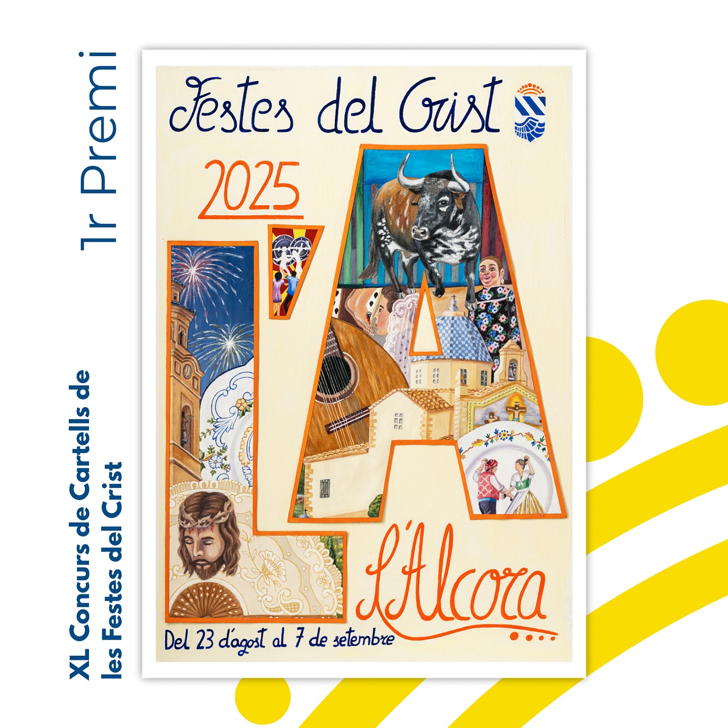 Programa de actos Fiestas del Cristo de l'Alcora 2025