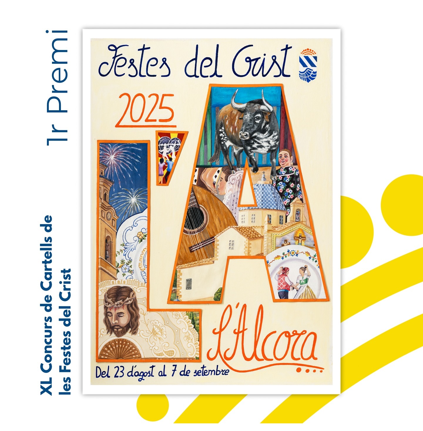 Programa de actos Fiestas del Cristo de l'Alcora 2025