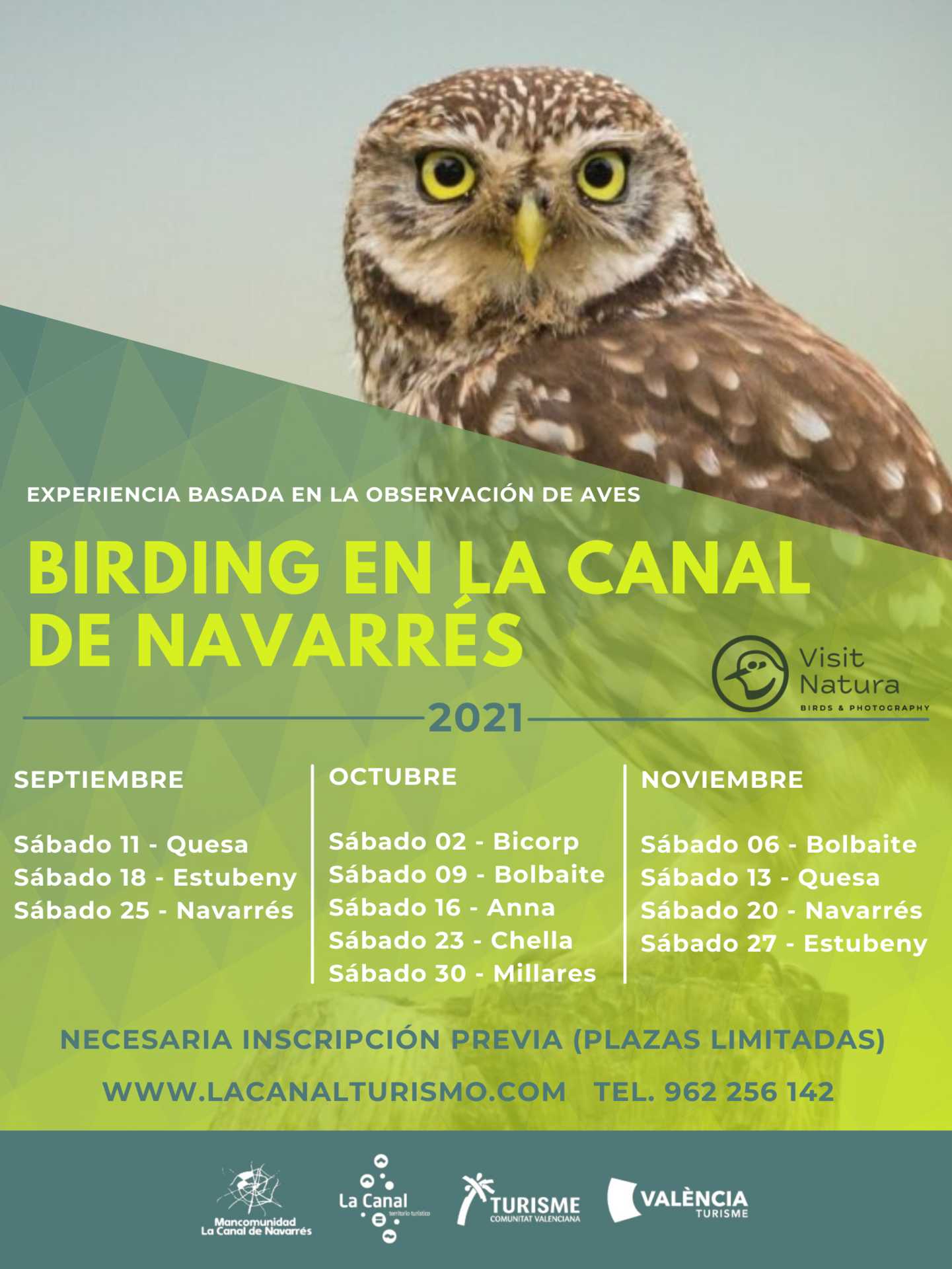 Birding en La Canal de Navarrés
