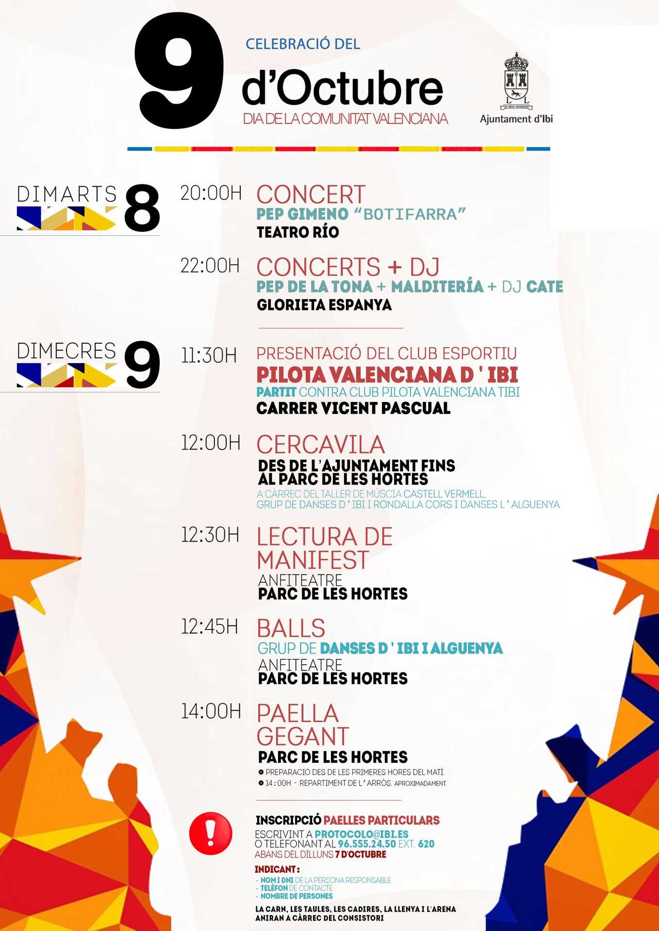 FESTIVIDAD 9 D'OCTUBRE - IBI 2024-