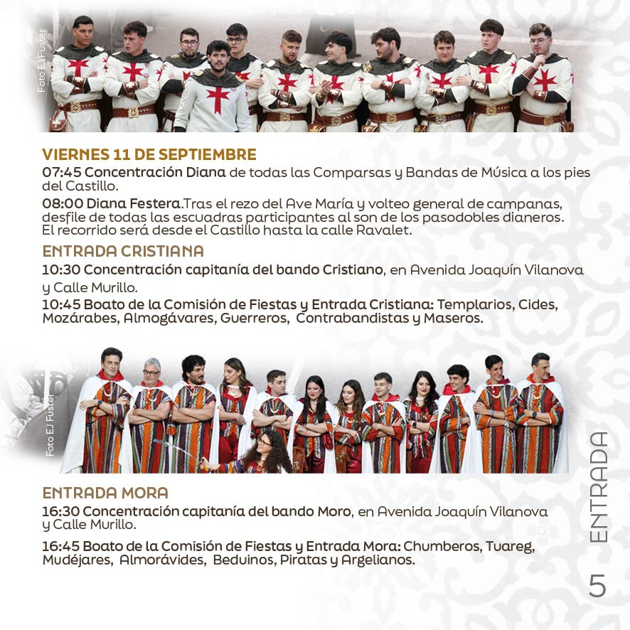 Guión de Actos Oficiales Ibi 2026