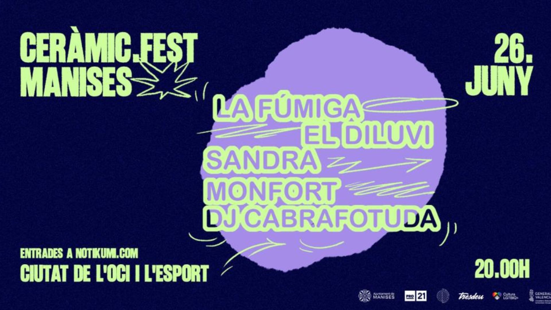 Cartel Ceràmic Fest Manises