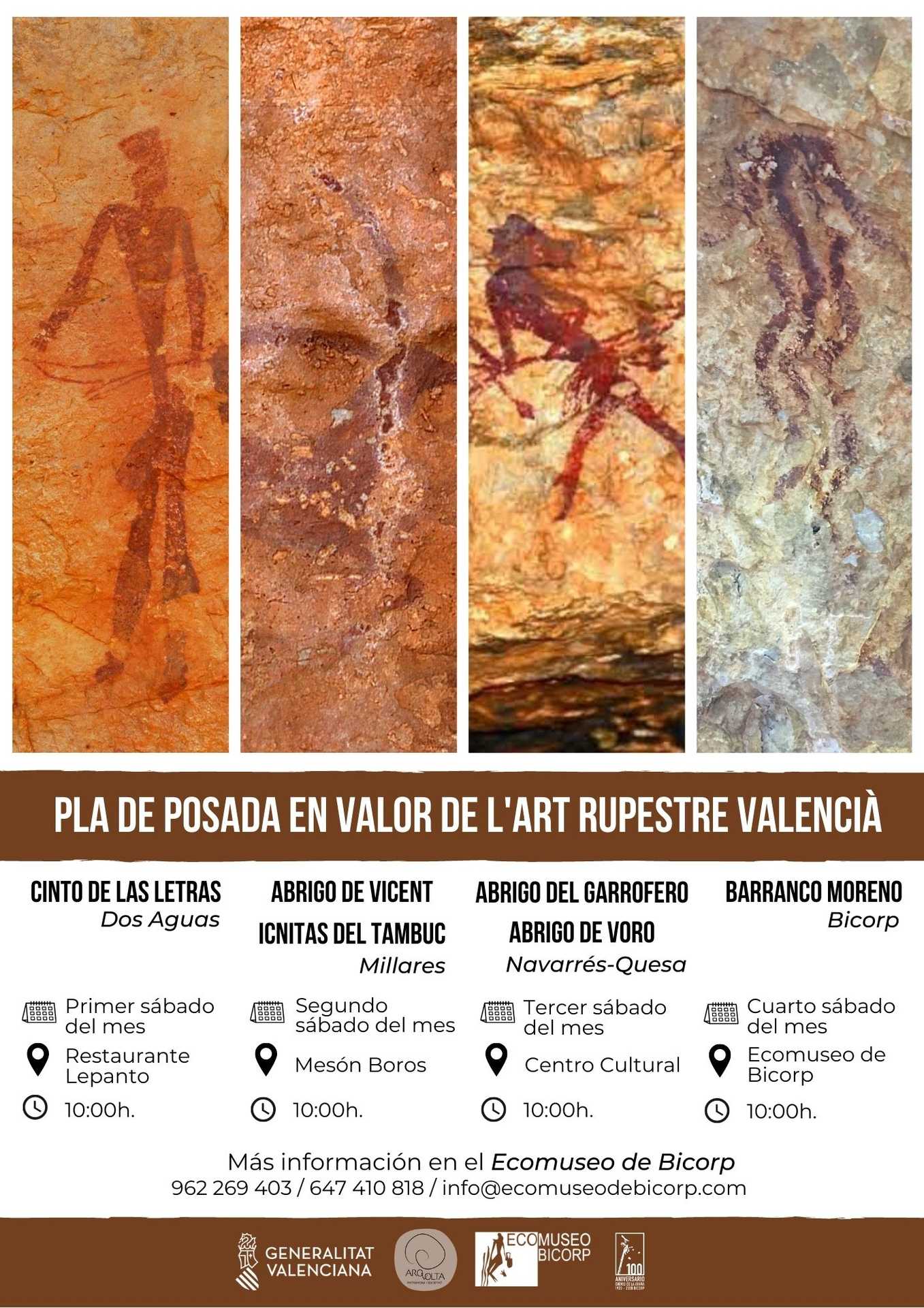Visitas guiadas Arte Rupestre del Macizo del Caroig