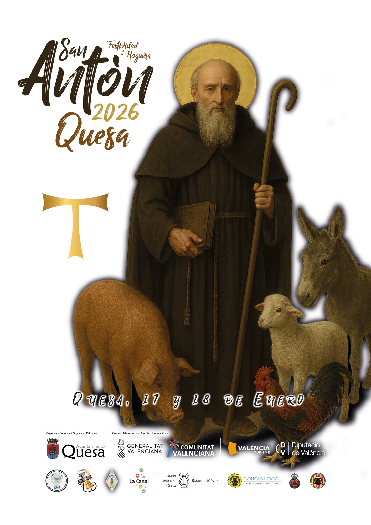 Festividad de San Antón 2025 en Quesa