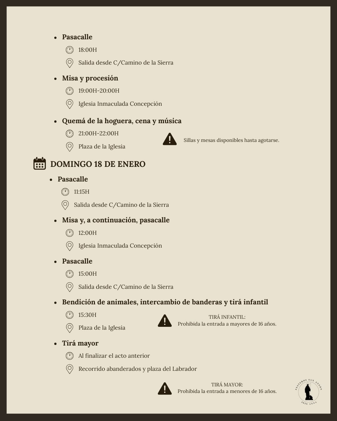 FESTIVIDAD DE SAN ANTÓN en Anna