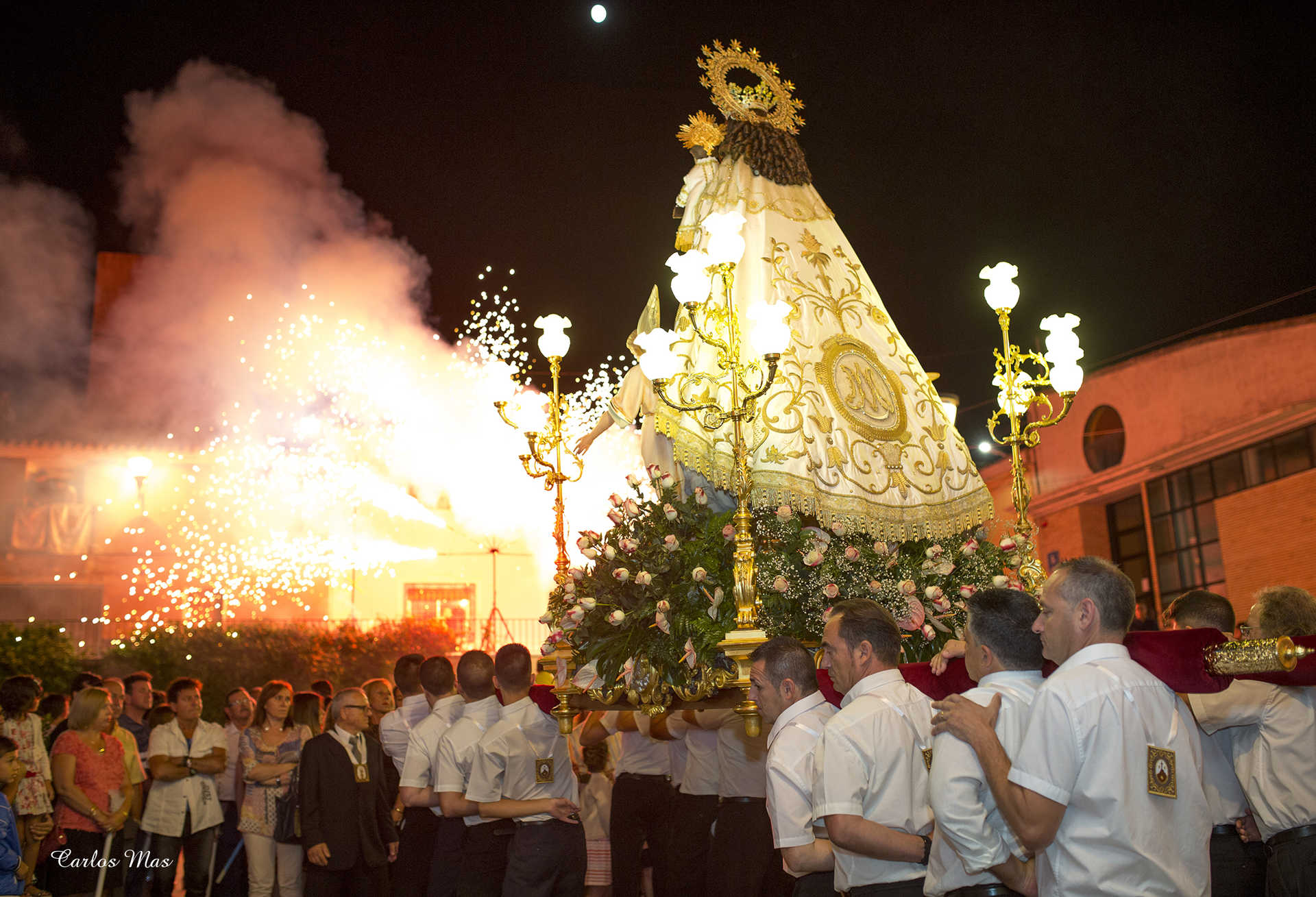 Fiestas Patronales  a San Cristóbal y  la Virgen del Carmen