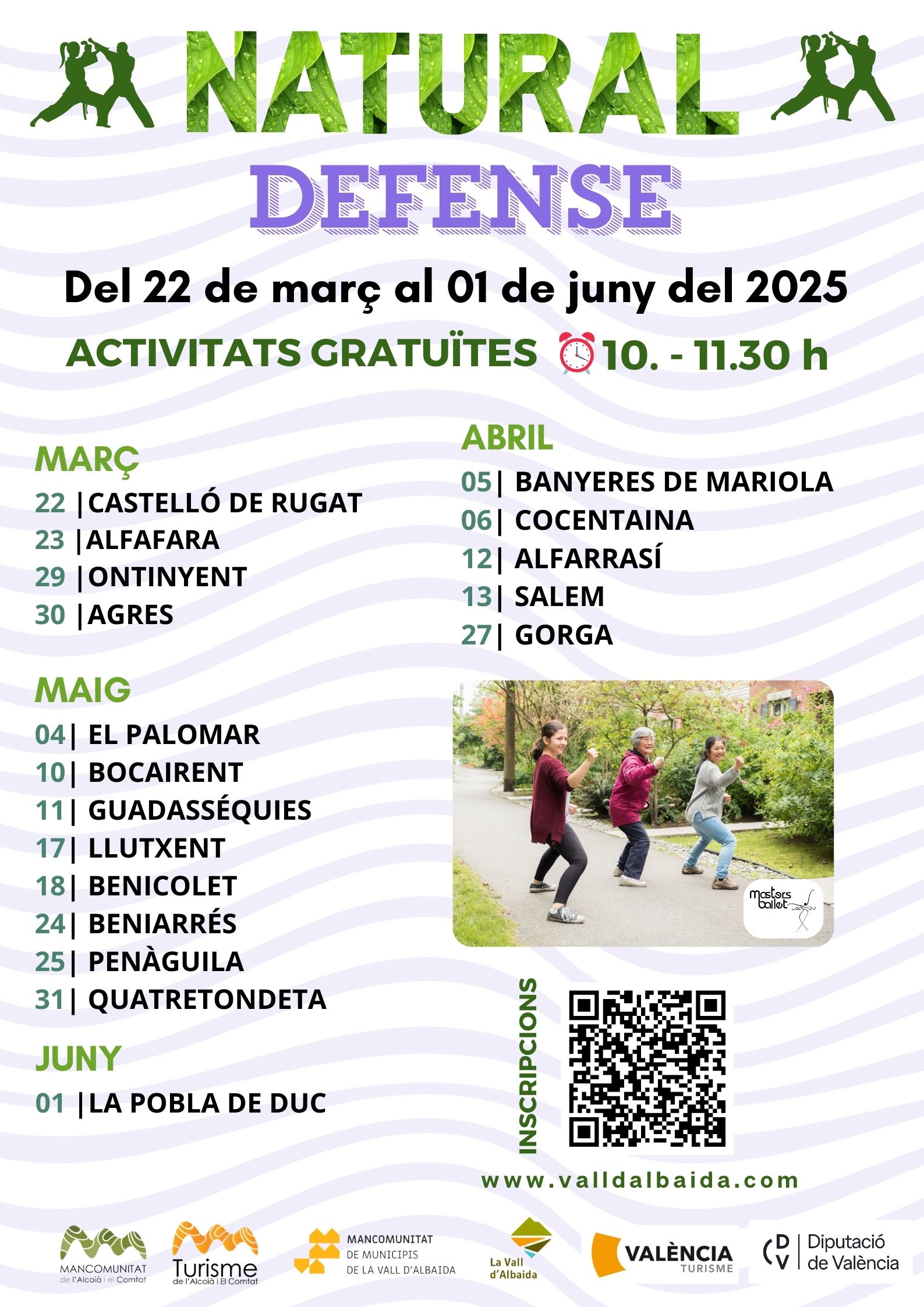 ACTIVIDAD NATURAL DEFENSE EN LA VALL D'ALBAIDA