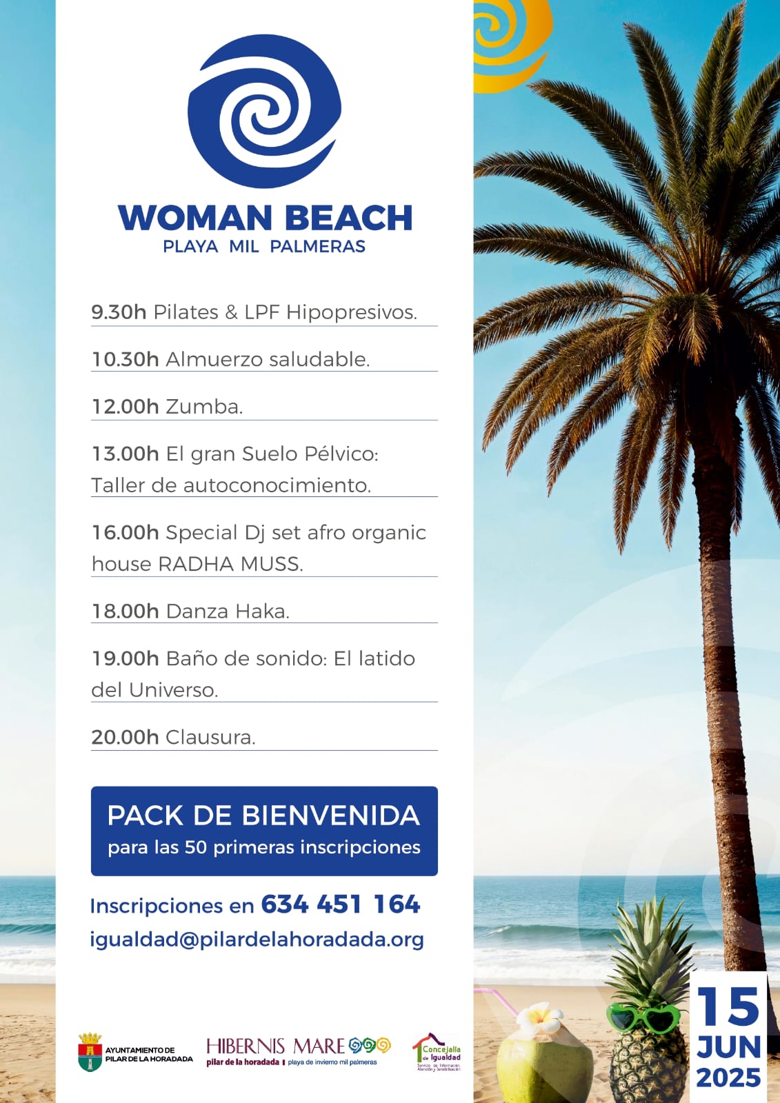 WOMAN BEACH – PLAYA MIL PALMERAS