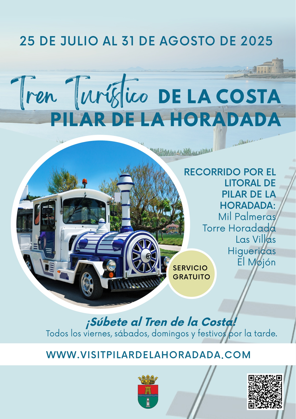 TREN TURÍSTICO COSTA PILAR DE LA HORADADA