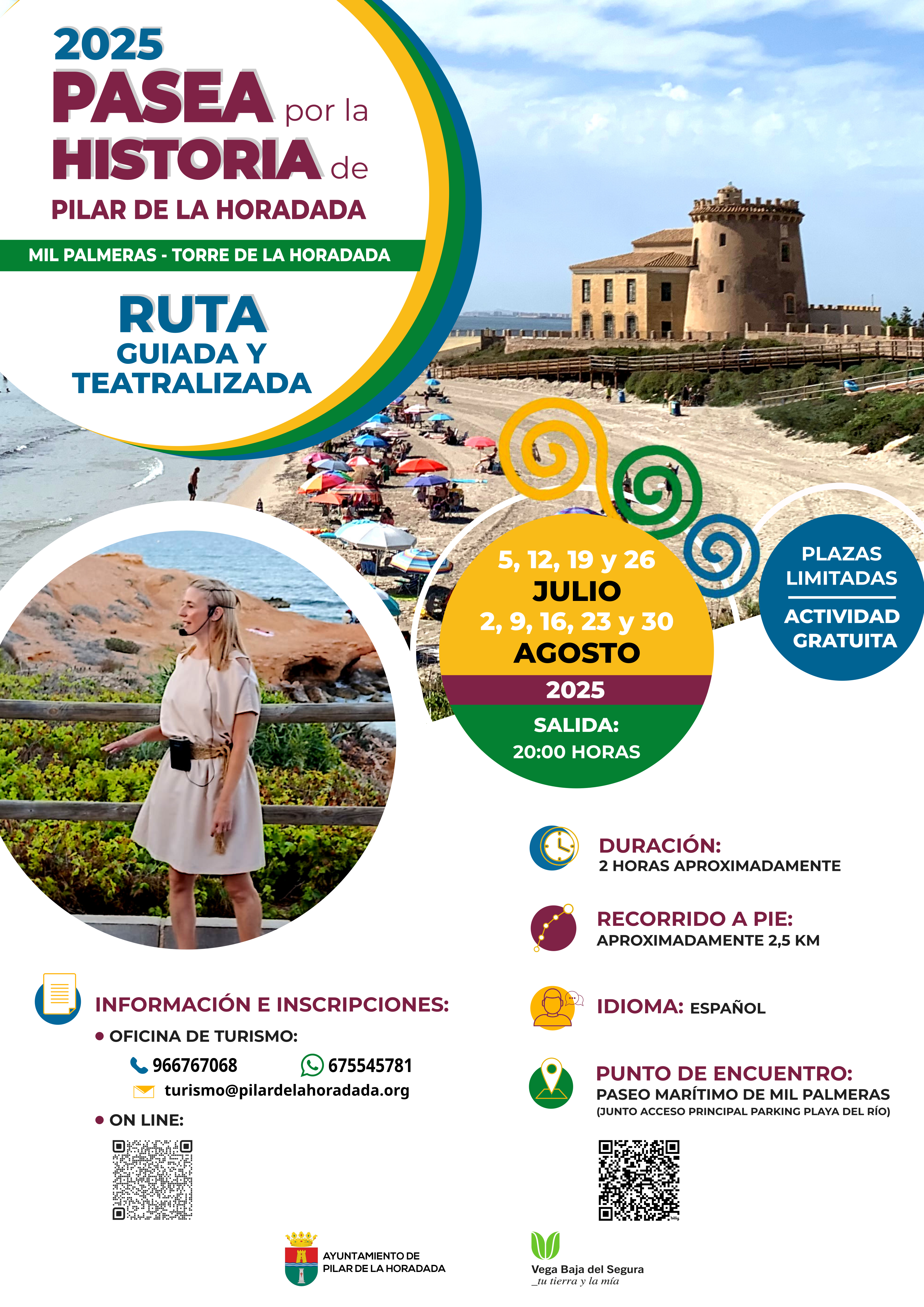 PASEA POR LA HISTORIA DE PILAR DE LA HORADADA