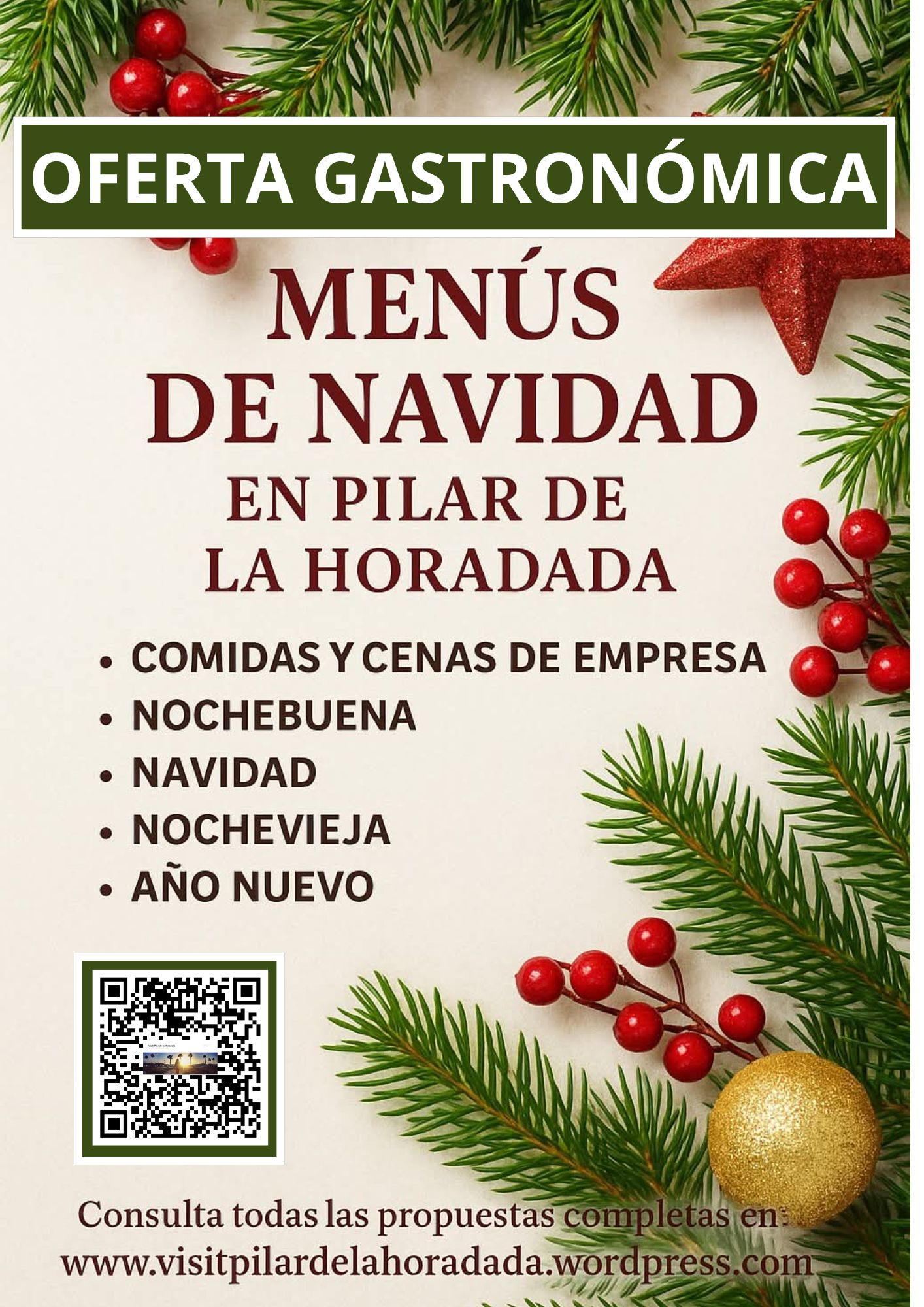 GASTRONOMÍA NAVIDEÑA EN PILAR DE LA HORADADA