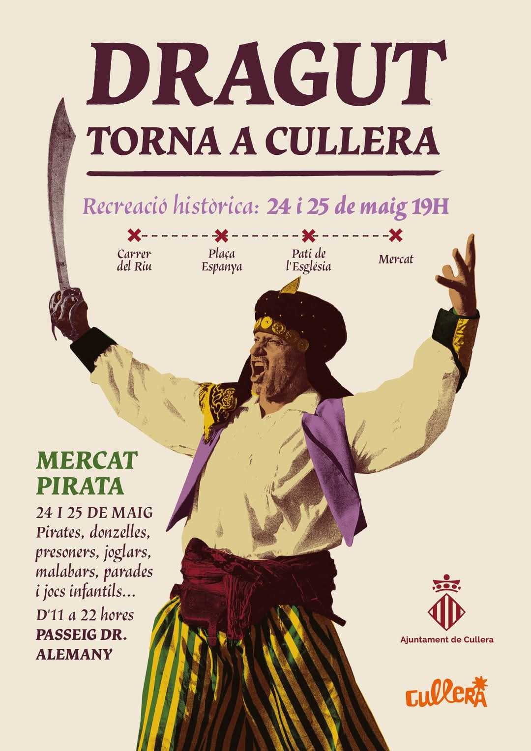 DESEMBARCO DEL PIRATA DRTAGUT