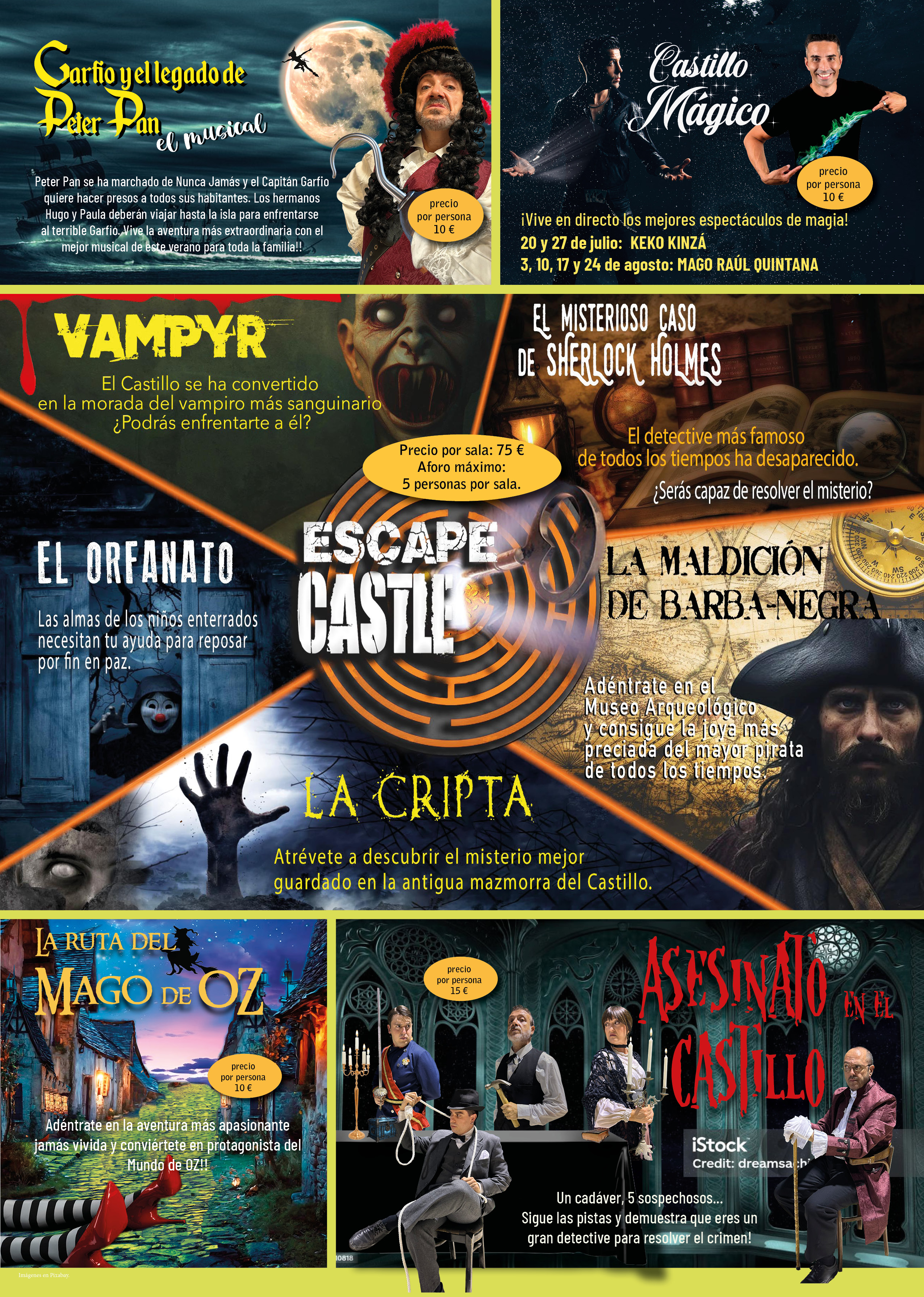 Noches del castillo de Cullera
