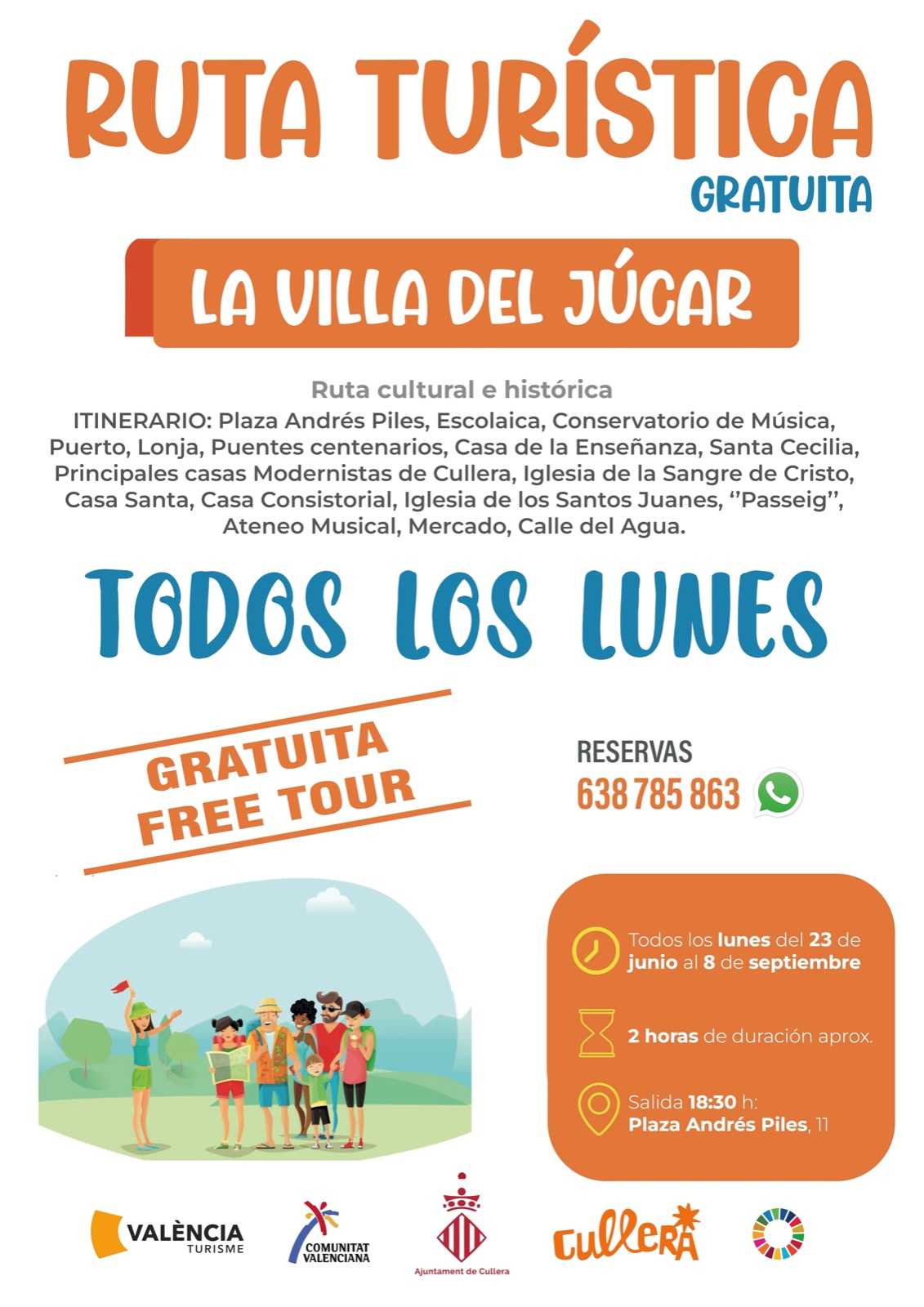Ruta gratuita: “Villa y Puerto de Cullera”