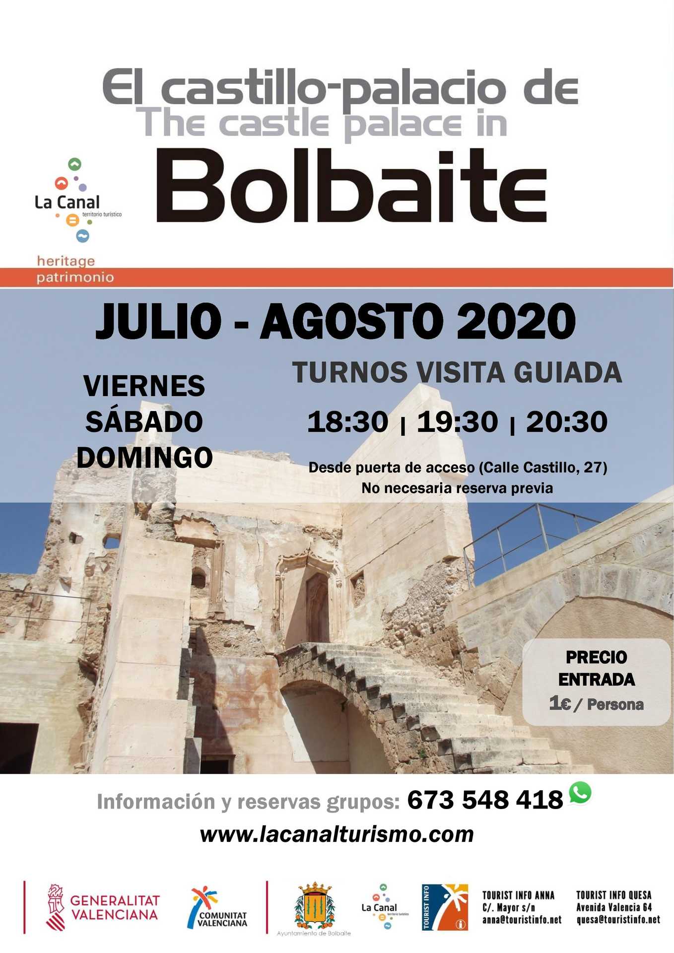 Visita el Castillo de Bolbaite