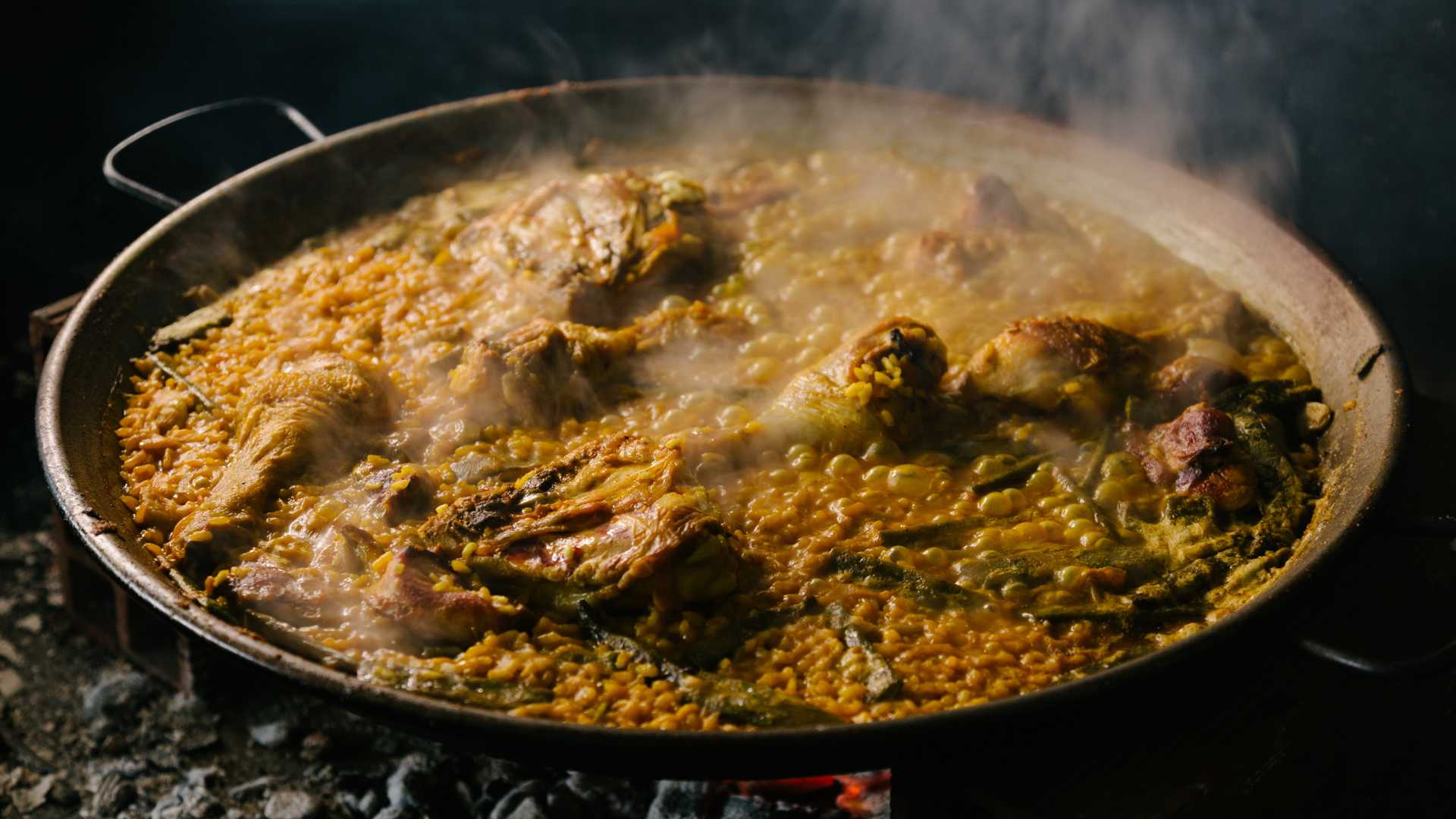 culture du riz dans la region de valencia,