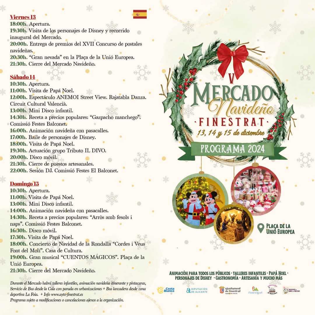 Mercado Navideño en Finestrat