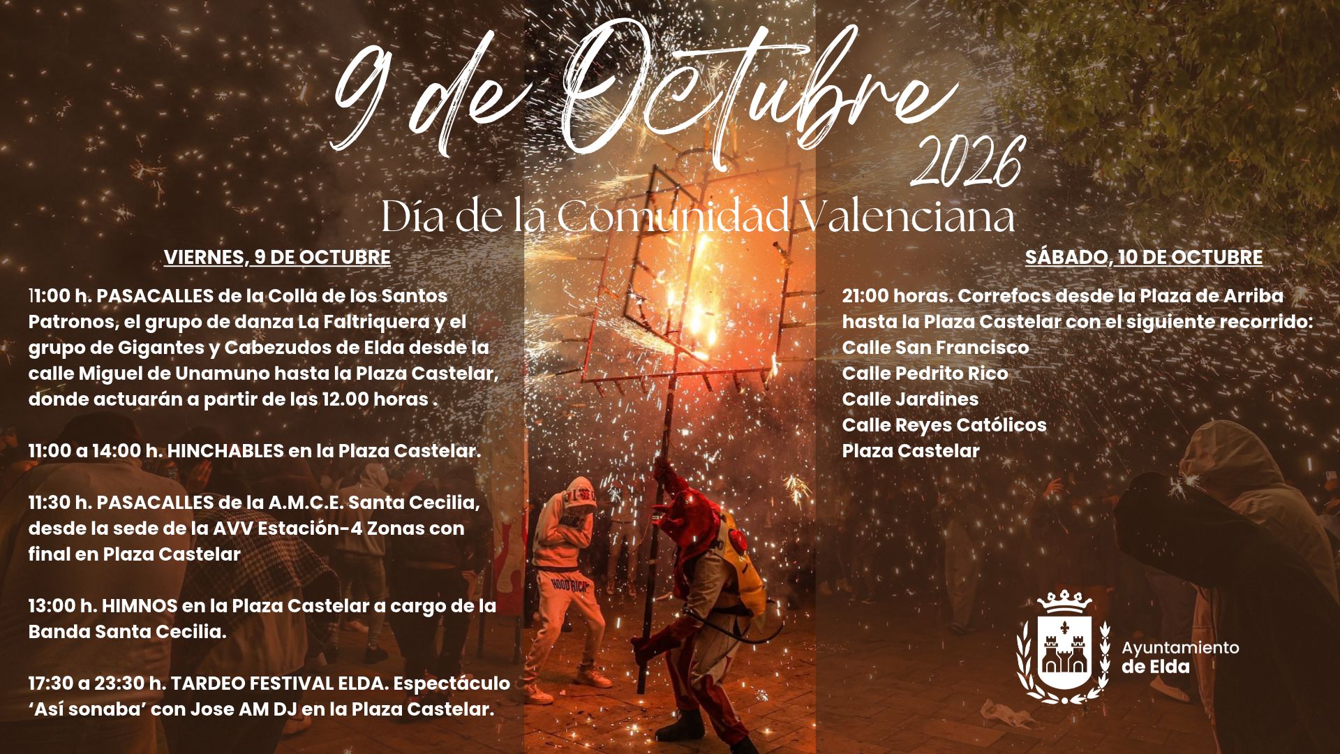 Elda celebra el 9 de octubre