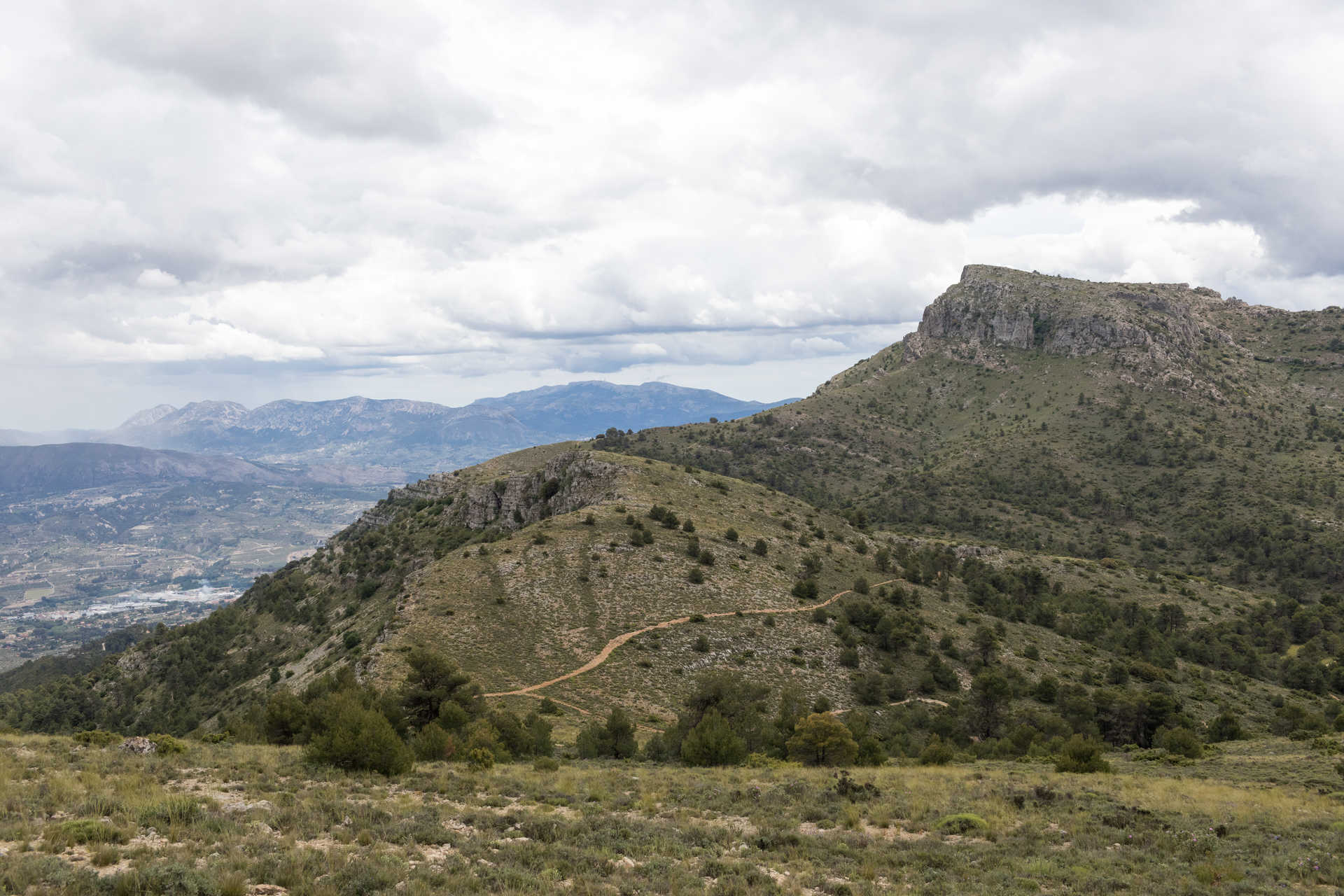 Sierra de Mariola natural park