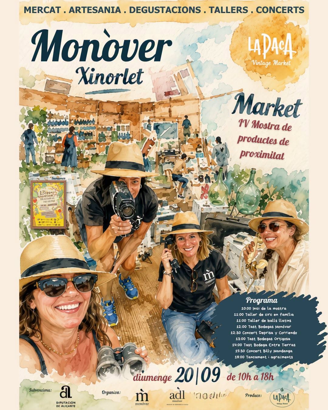 IV Mostra de Productes de Proximitat de Monòver (El Xinorlet)