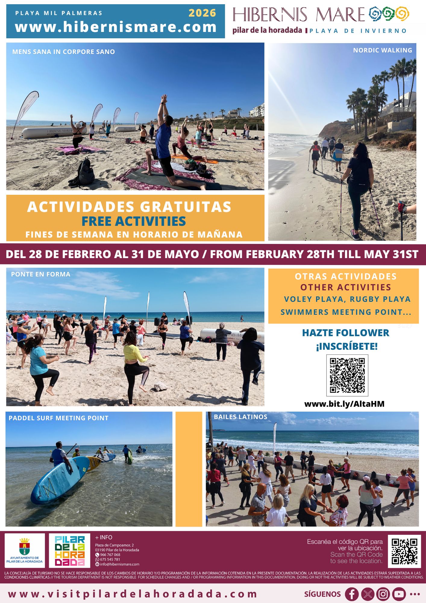 HIBERNIS MARE, TU PLAYA DE INVIERNO EN PILAR DE LA HORADADA