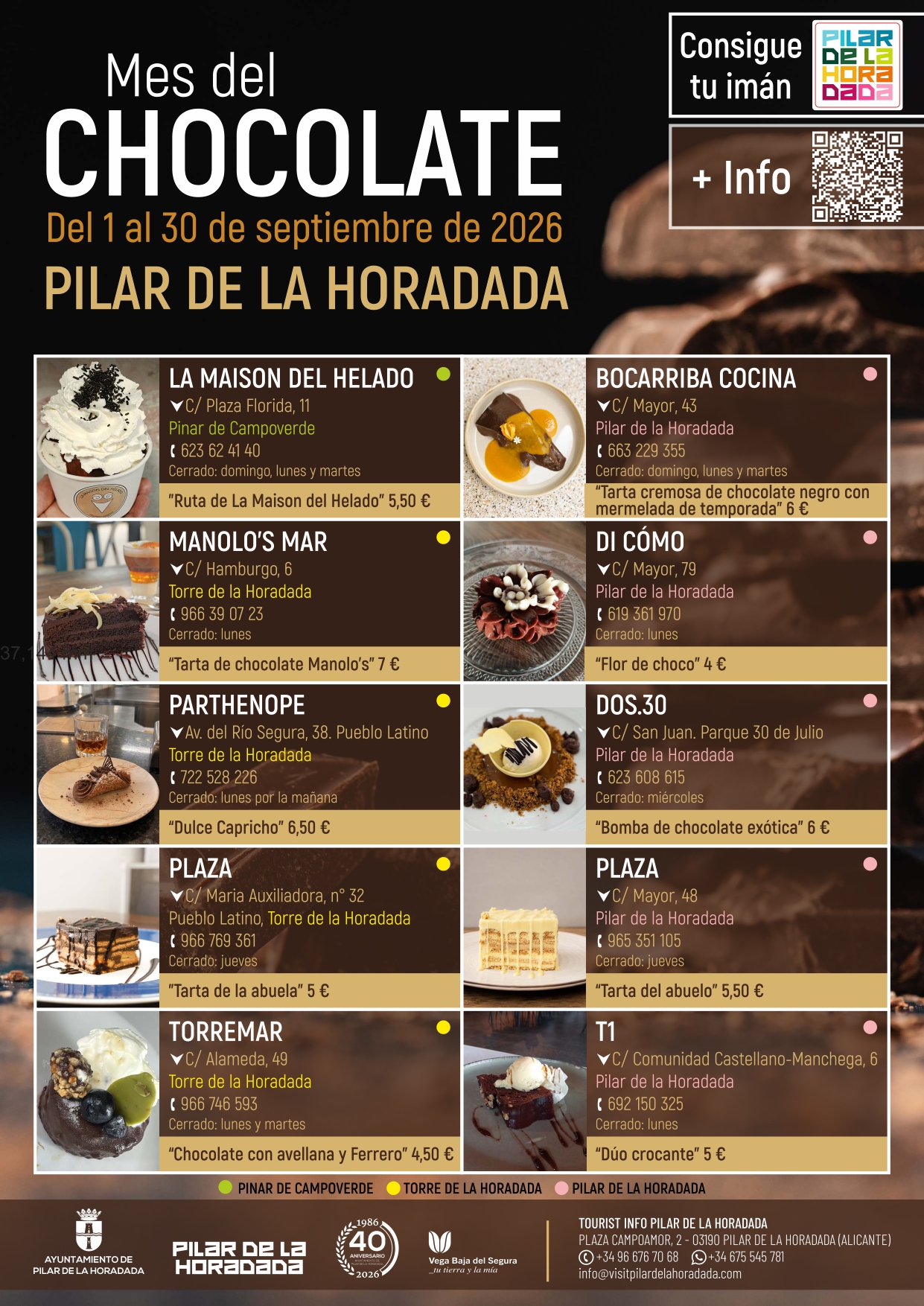 MES DEL CHOCOLATE EN PILAR DE LA HORADADA
